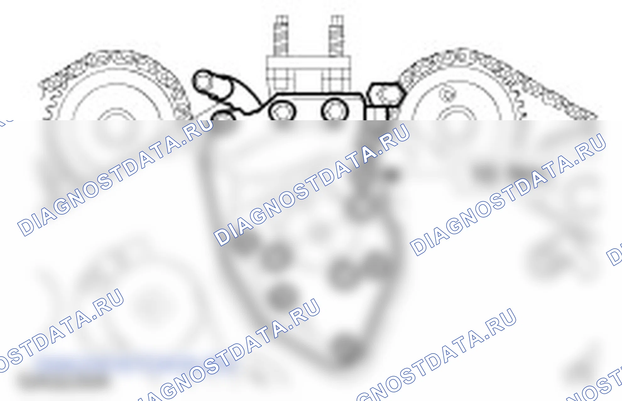 Сборка двигатель. Ford Cougar I