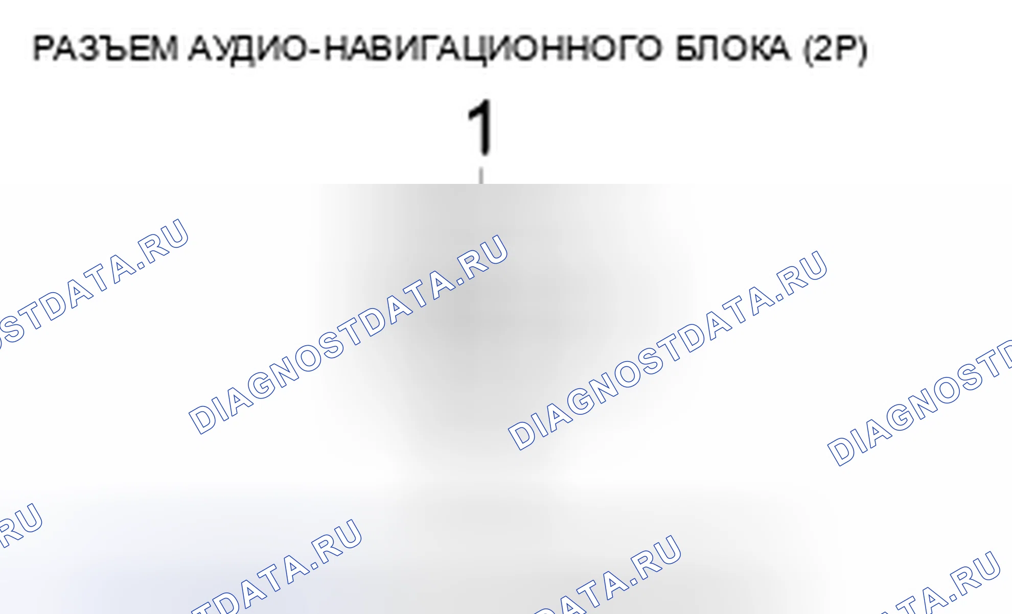 Рис. 12: Входы и выходы аудио-навигационного блока. Honda Insight ZE2 рестайлинг