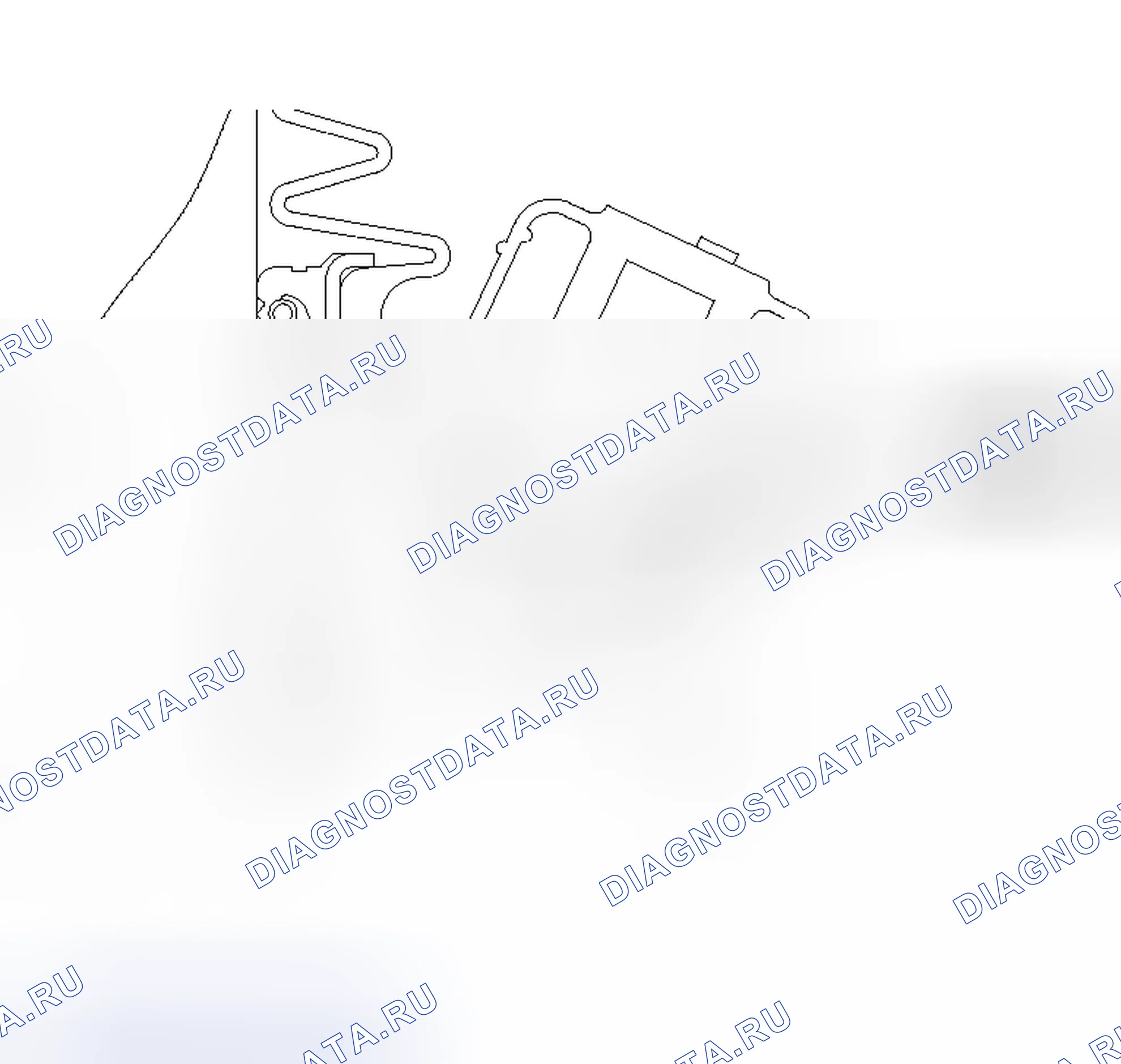 Рис. 69: > > C < < УСТАНОВКА ВОЗДУШНОГО СУФЛЕРА. Mitsubishi Outlander I