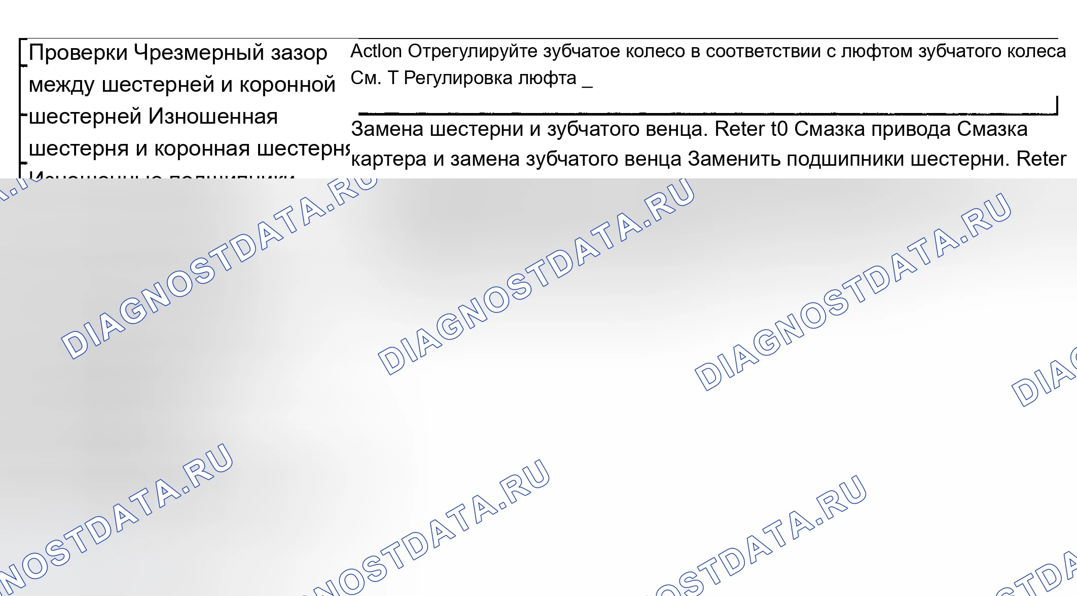 Рис. 287: Шум в приводе. Chevrolet TrailBlazer I