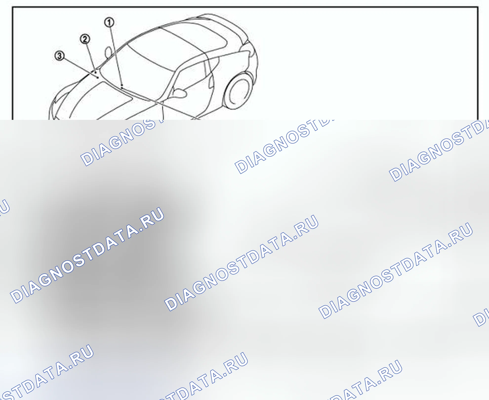 Рис. 1: С НАВИГАЦИЕЙ: расположение компонентов. Nissan 370Z I рестайлинг
