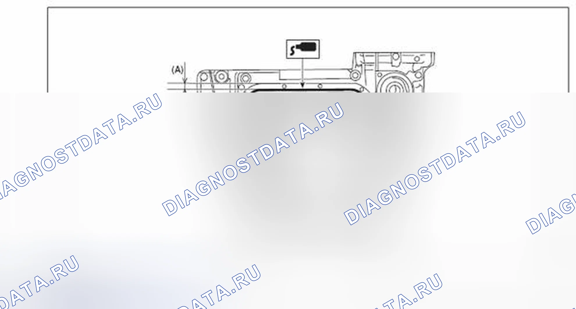 Рис. 37: МАСЛЯНЫЙ ПОДДОН. Subaru Outback BR рестайлинг