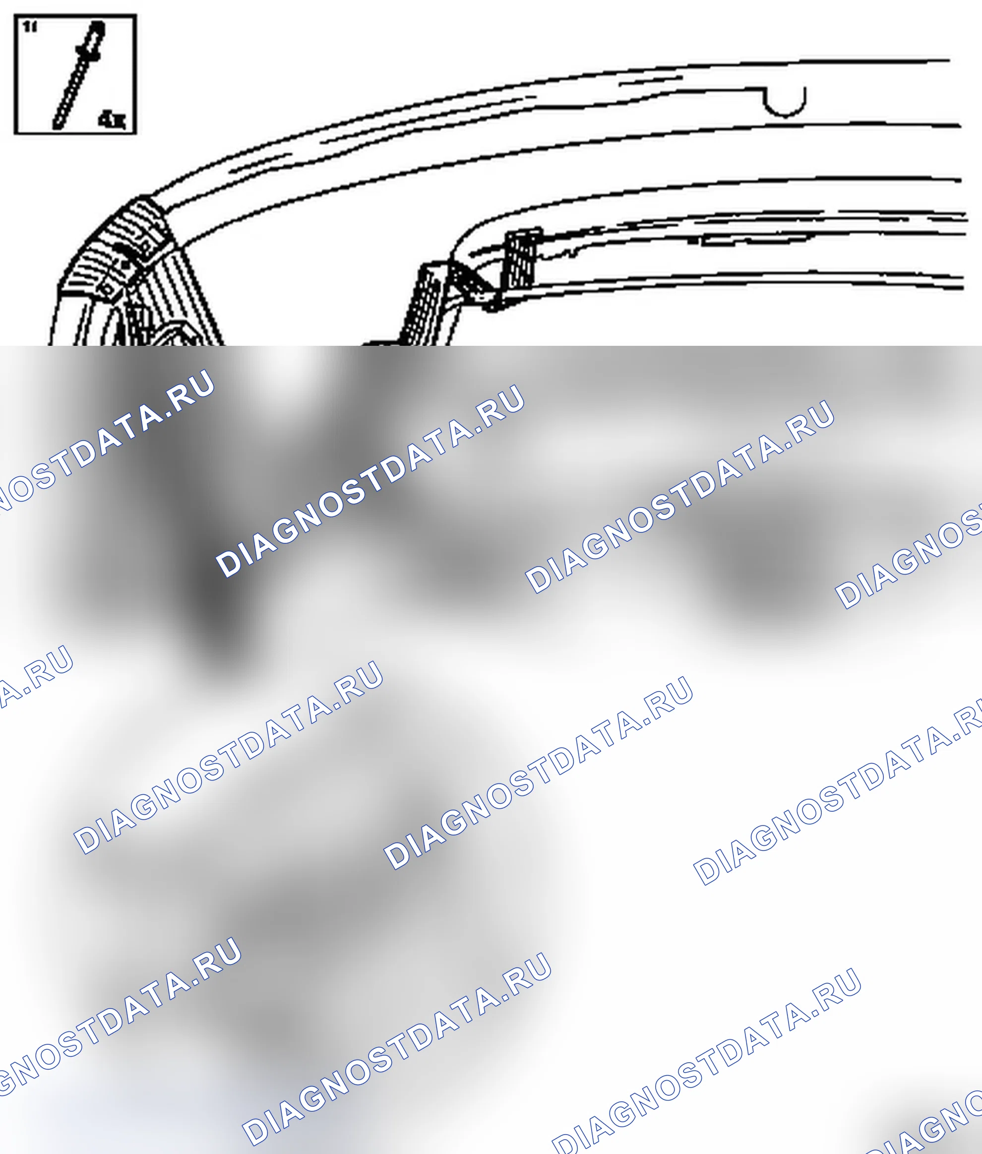 Снятие и установка бандажа (модель F67). Opel Astra G