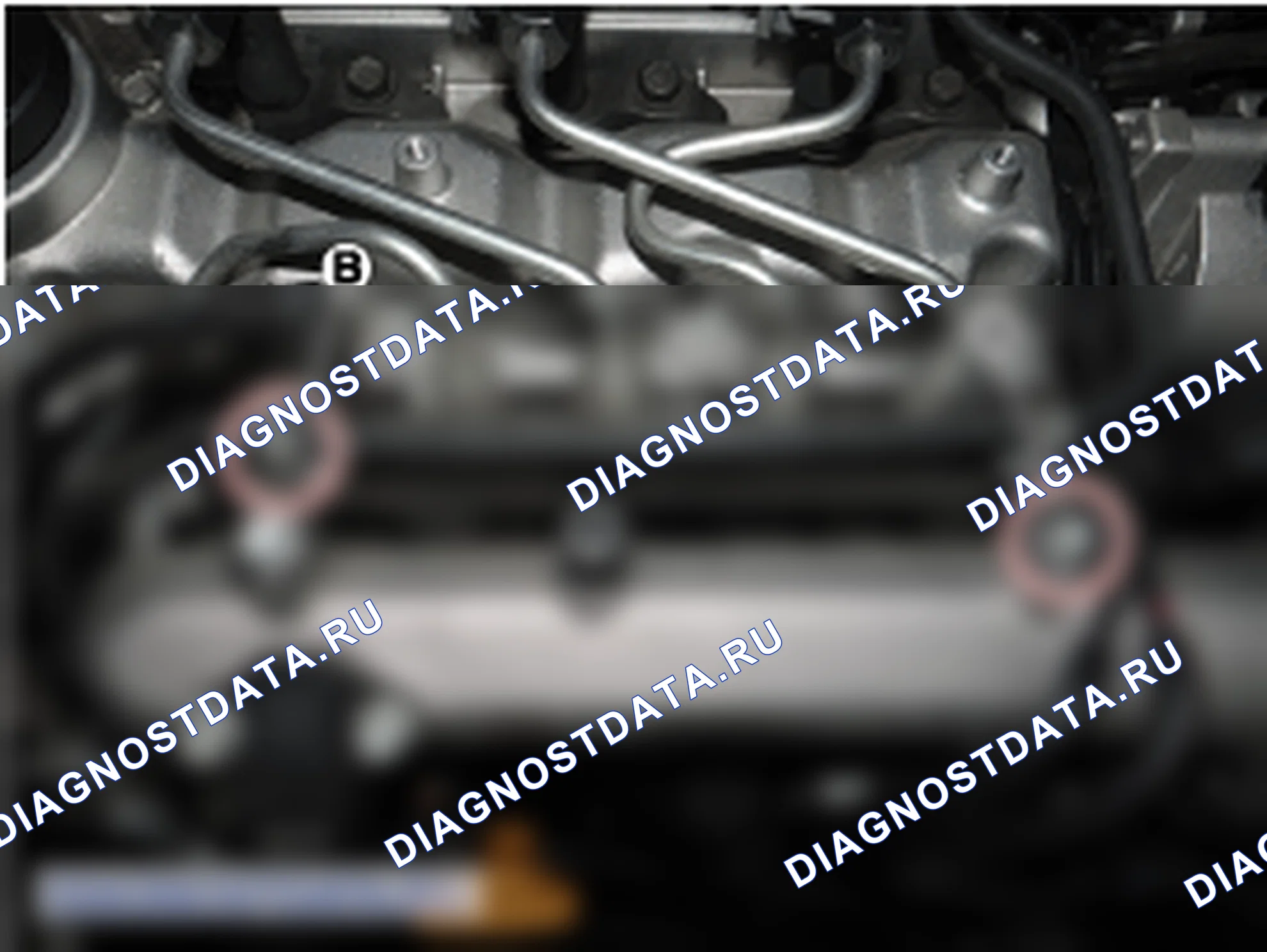 Снятие впускного коллектора. Hyundai i20 GB