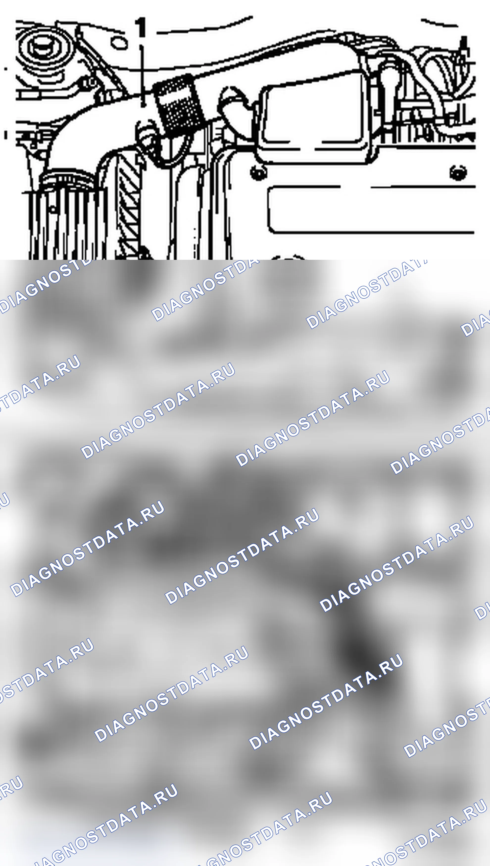 Демонтаж и установка инжекторных клапанов (X 14 XE, Z 14 XE, X 16 XEL, Z 16 XE, Z 16 YNG). Opel Astra G