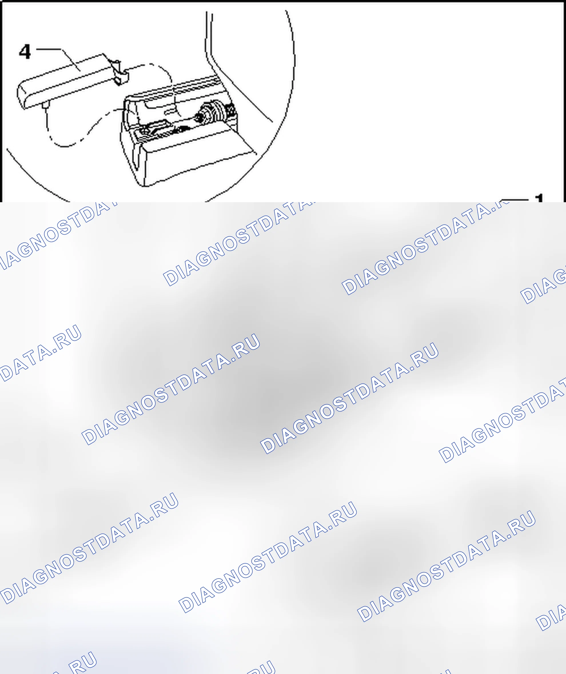 Рис. 22: КРЫШКИ НАПРАВЛЯЮЩИХ СИДЕНИЙ. Volkswagen Touareg I