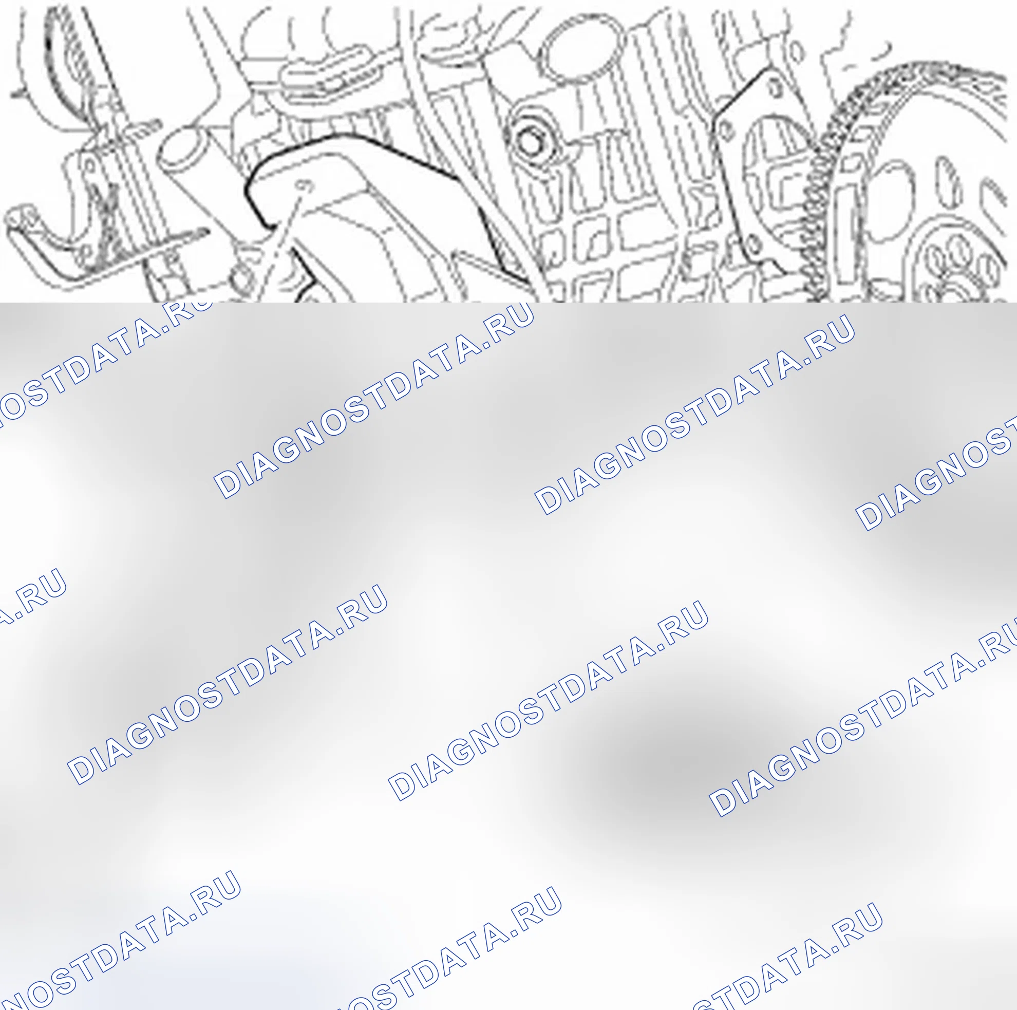 Рис. 332: КРЕПЛЕНИЕ ВЛЕВО. Dodge Nitro I