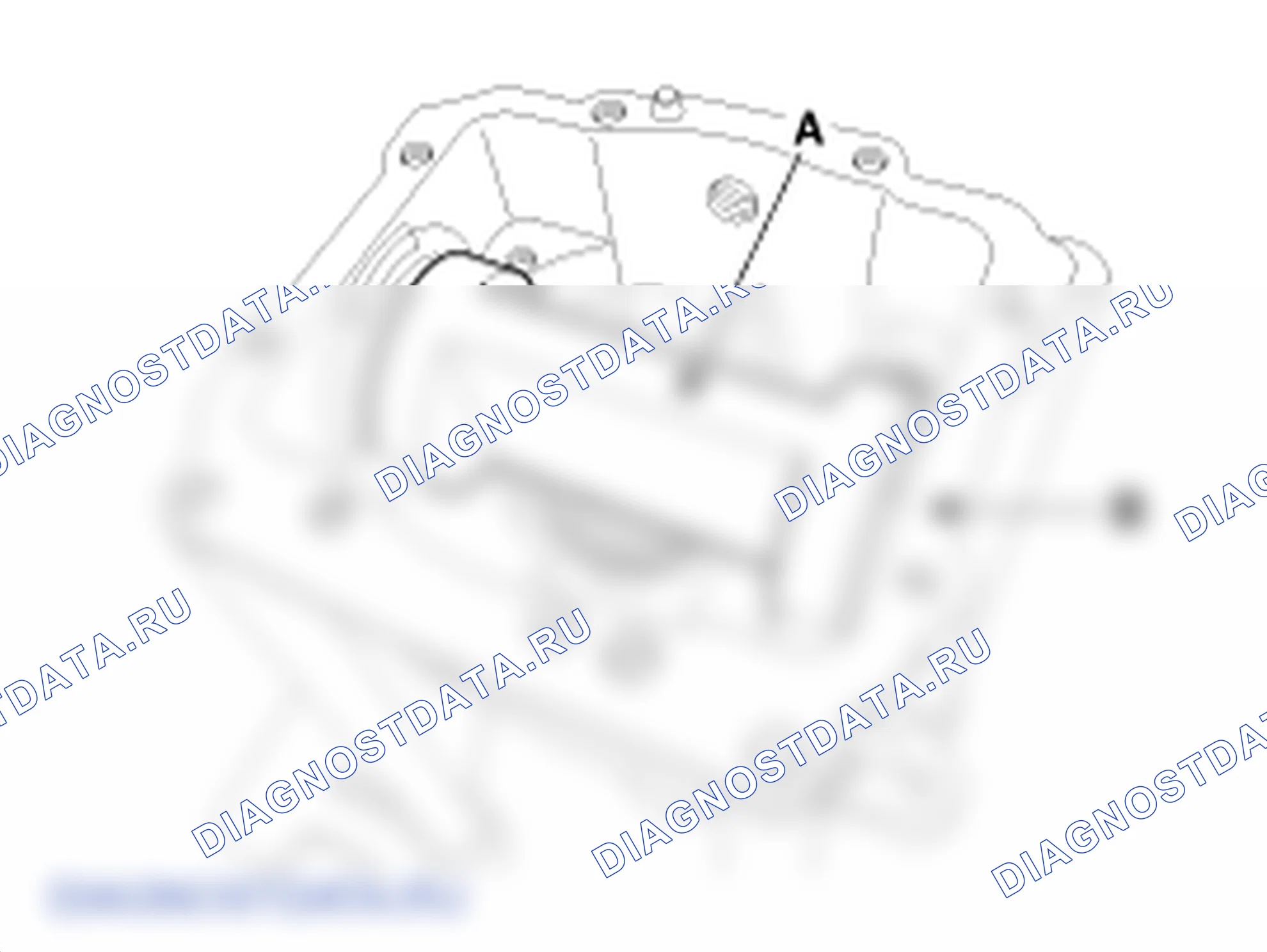 Сборка заднего держателя дифференциала. Hyundai ix35 EL