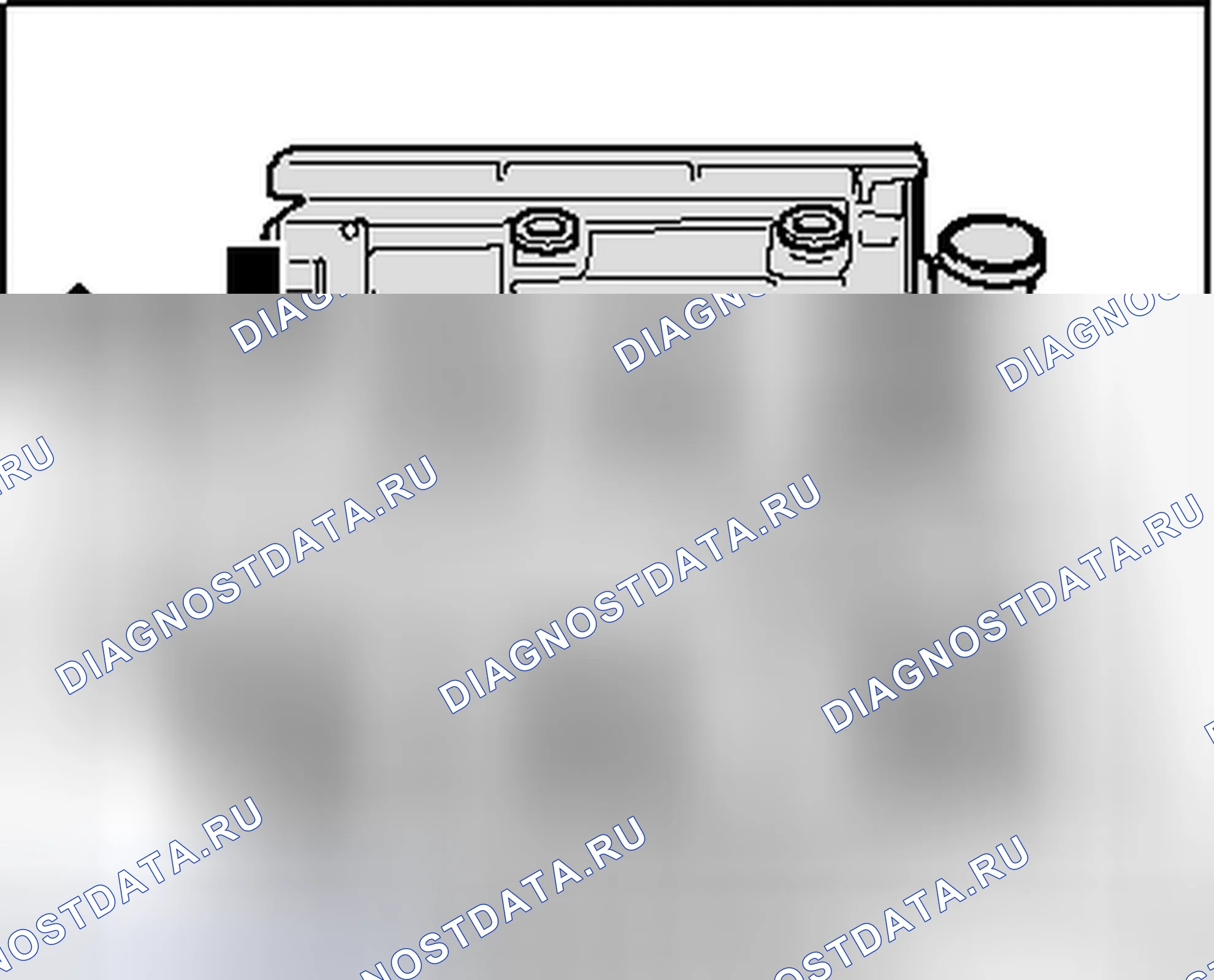 Рис. 242: ВОЗДУШНЫЙ ФИЛЬТР, 2,0 л TFSI, ДЕМОНТАЖ И УСТАНОВКА. Volkswagen Eos I рестайлинг