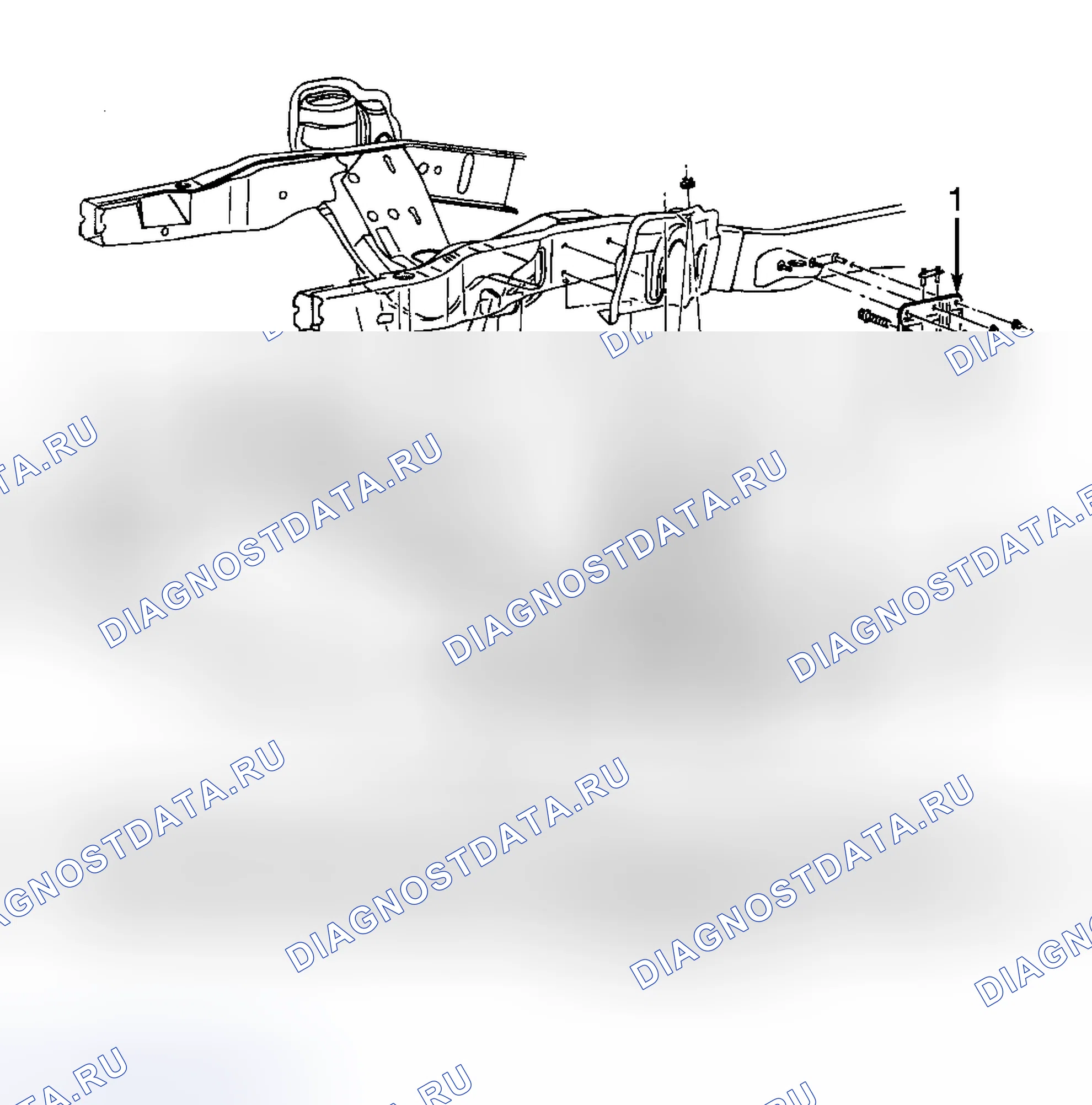 Рис. 1: ОПИСАНИЕ передней подвески. Ford Pickup F250 Super Duty I