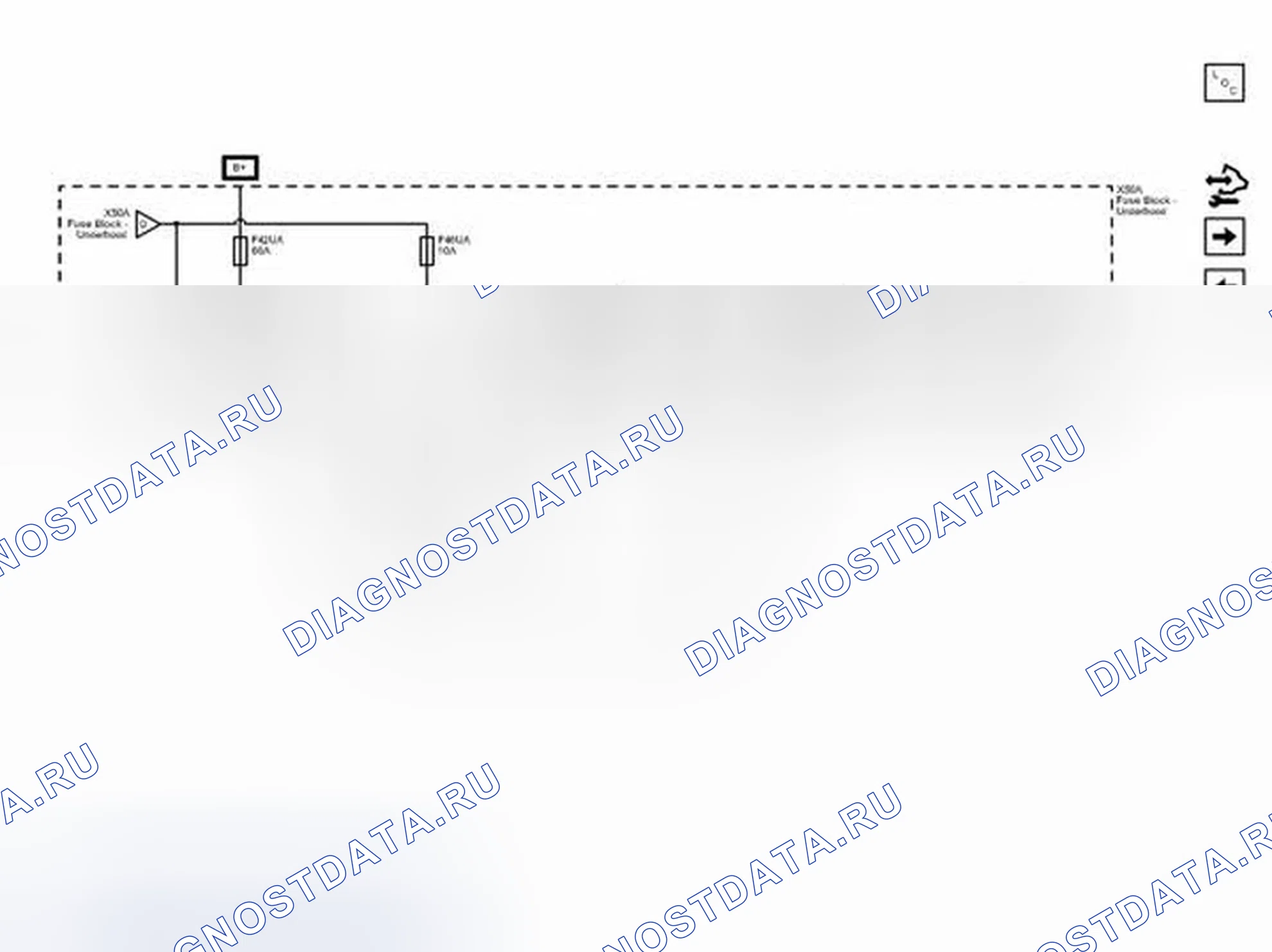 Рис. 39: Предохранители F42UA и F46UA. Chevrolet Cruze I рестайлинг