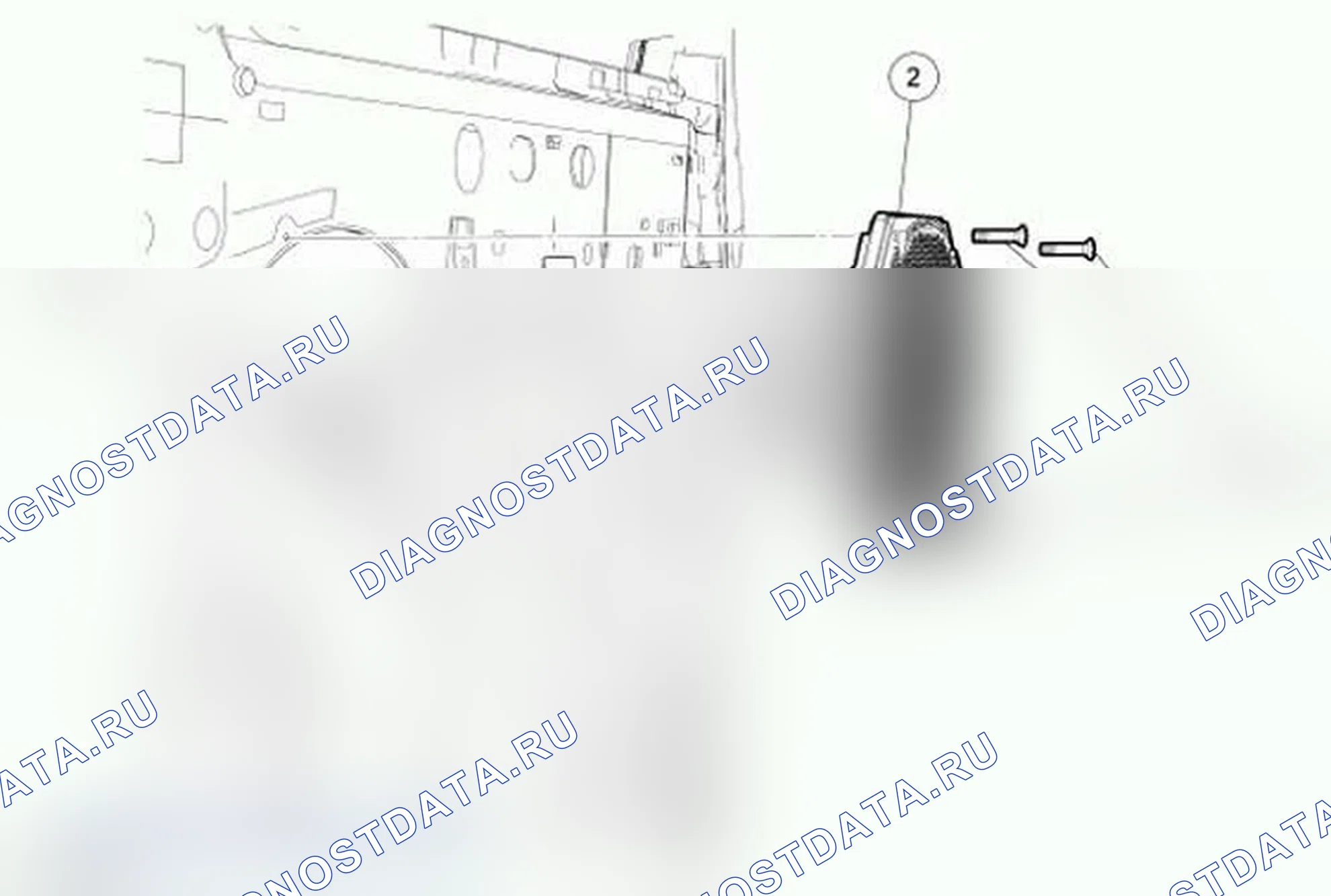 Рис. 63: Динамик - дверь. Ford Econoline E250 