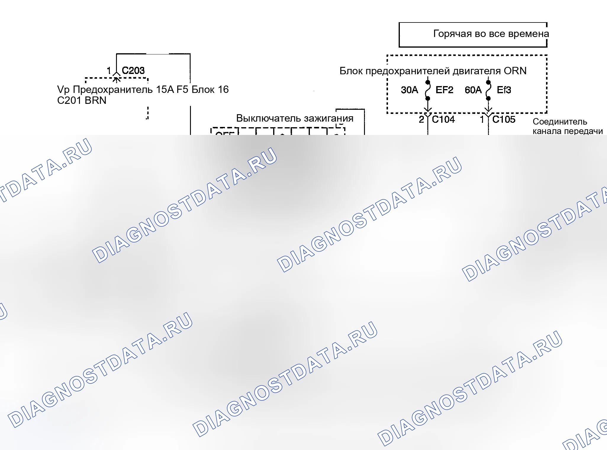 Рис. 99: расшифровка кода ошибки C0056: системное реле зависло. Suzuki Verona I