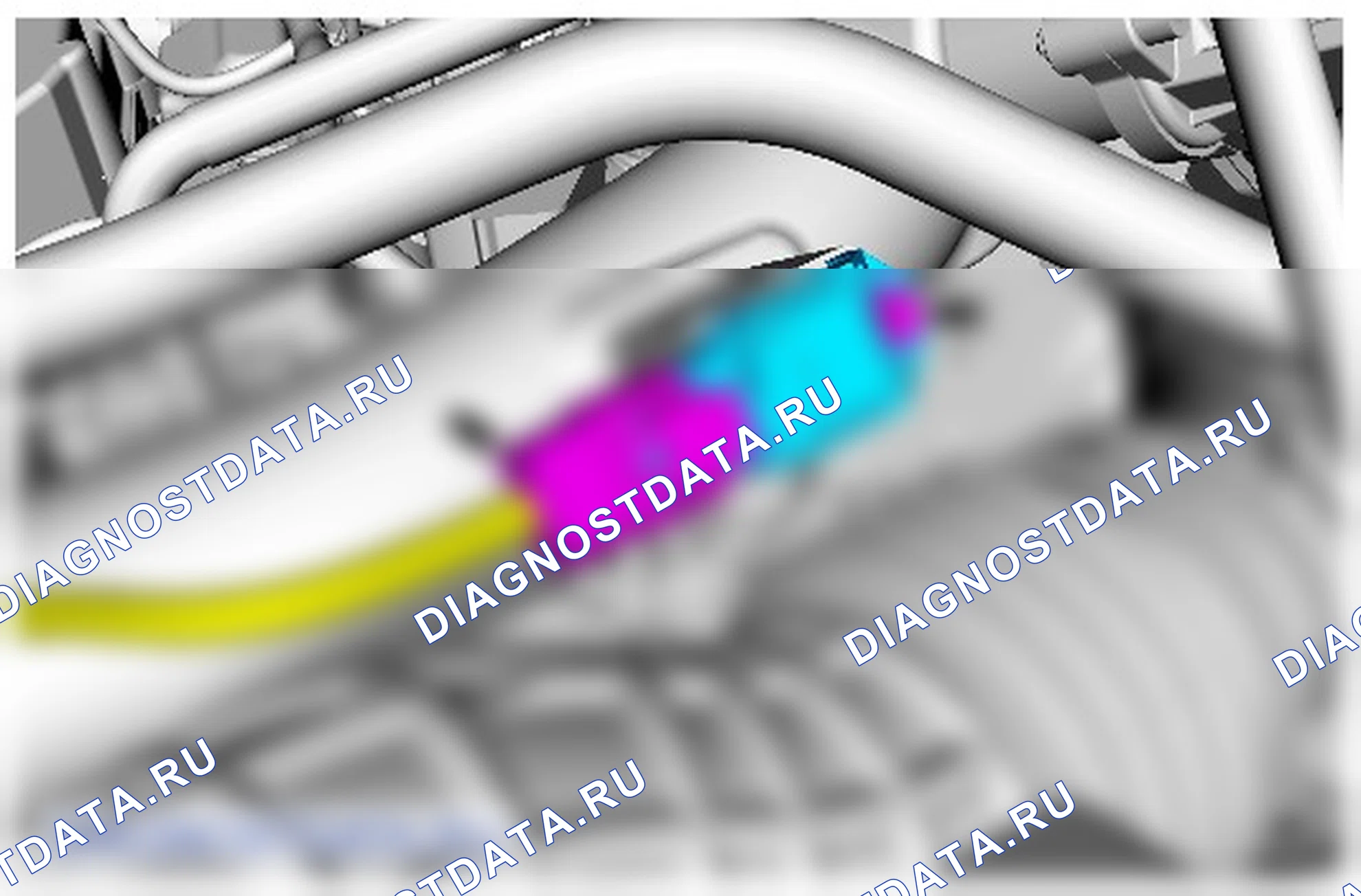 Как снять и установить датчик абсолютного давления в коллекторе (MAP). Ford Kuga II