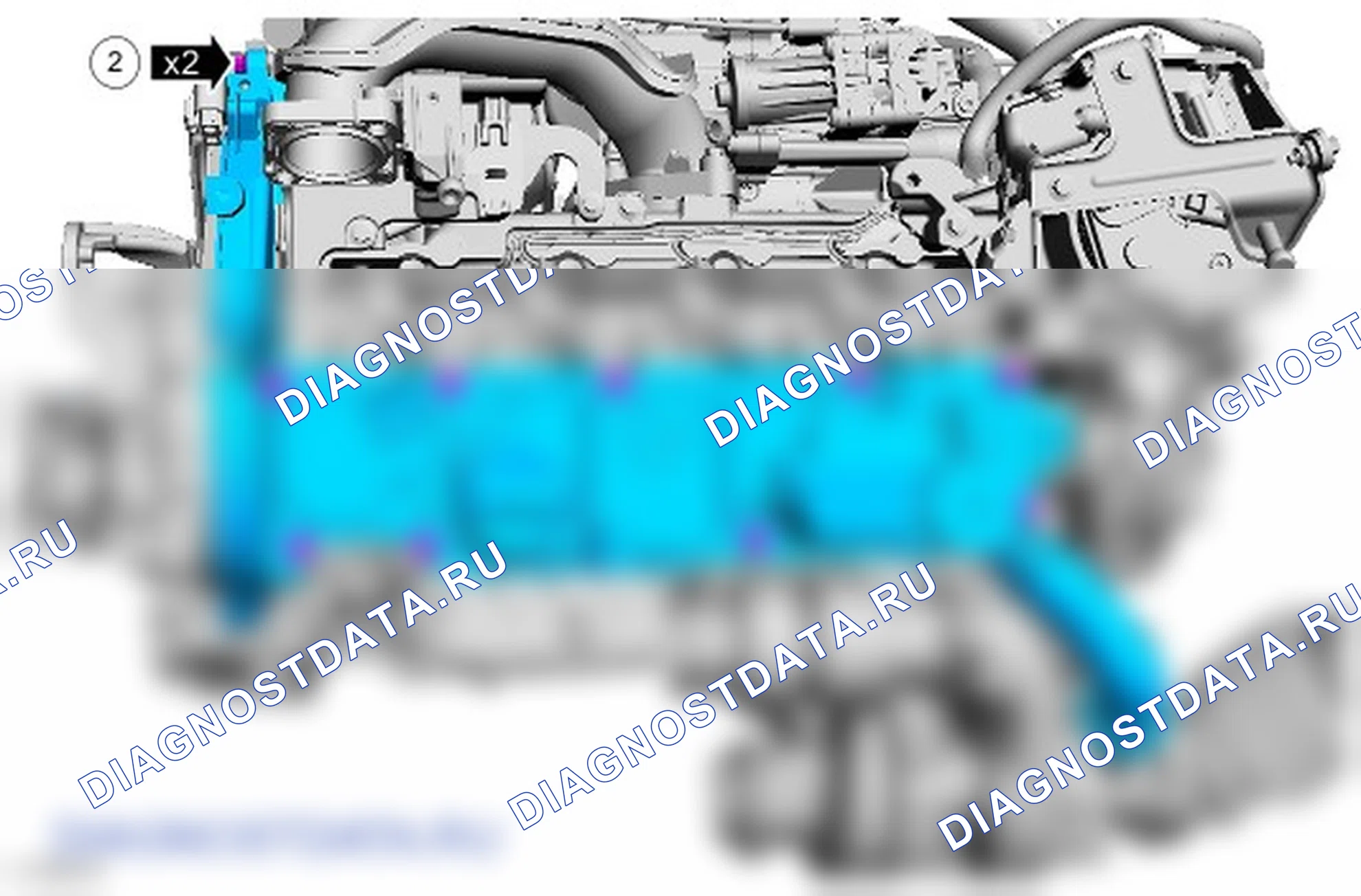 Как снять и установить головку цилиндров. Ford Transit Connect II