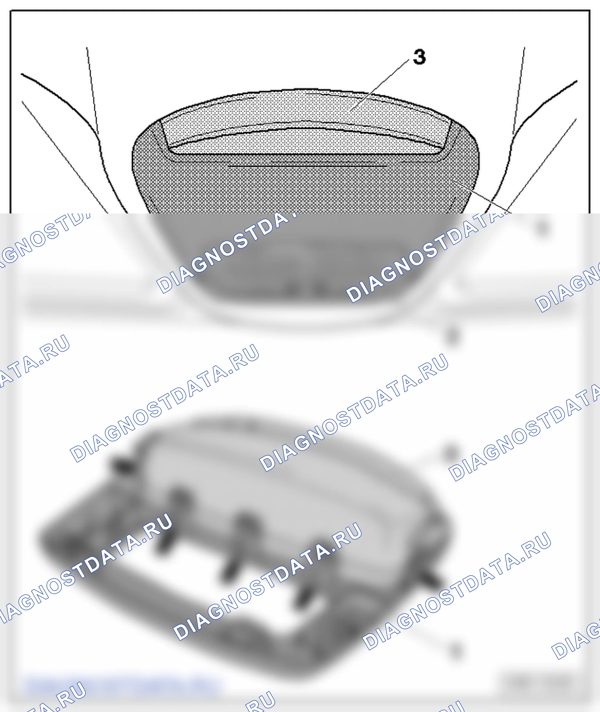 Накладки, кожухи и декоративные щитки. Volkswagen Crafter I