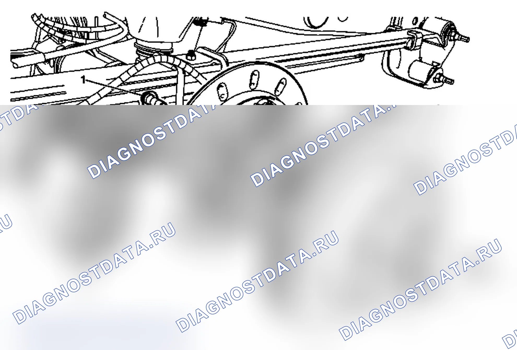Рис. 48: Замена ротора заднего тормоза (JD9). Chevrolet Silverado 3500 HD 