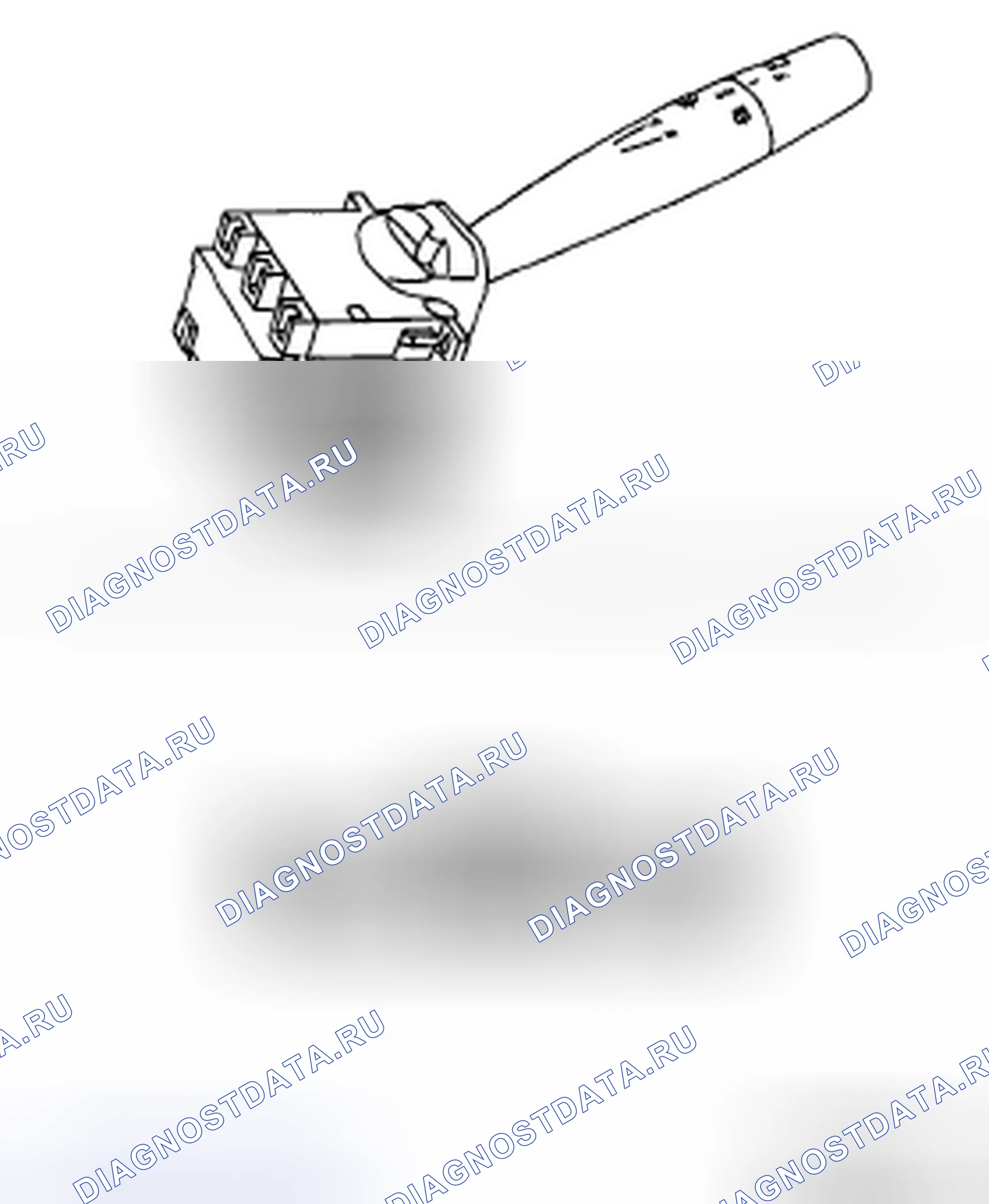 Рис. 24: КОМБИНИРОВАННЫЙ ПЕРЕКЛЮЧАТЕЛЬ. Subaru Legacy BL/BP рестайлинг