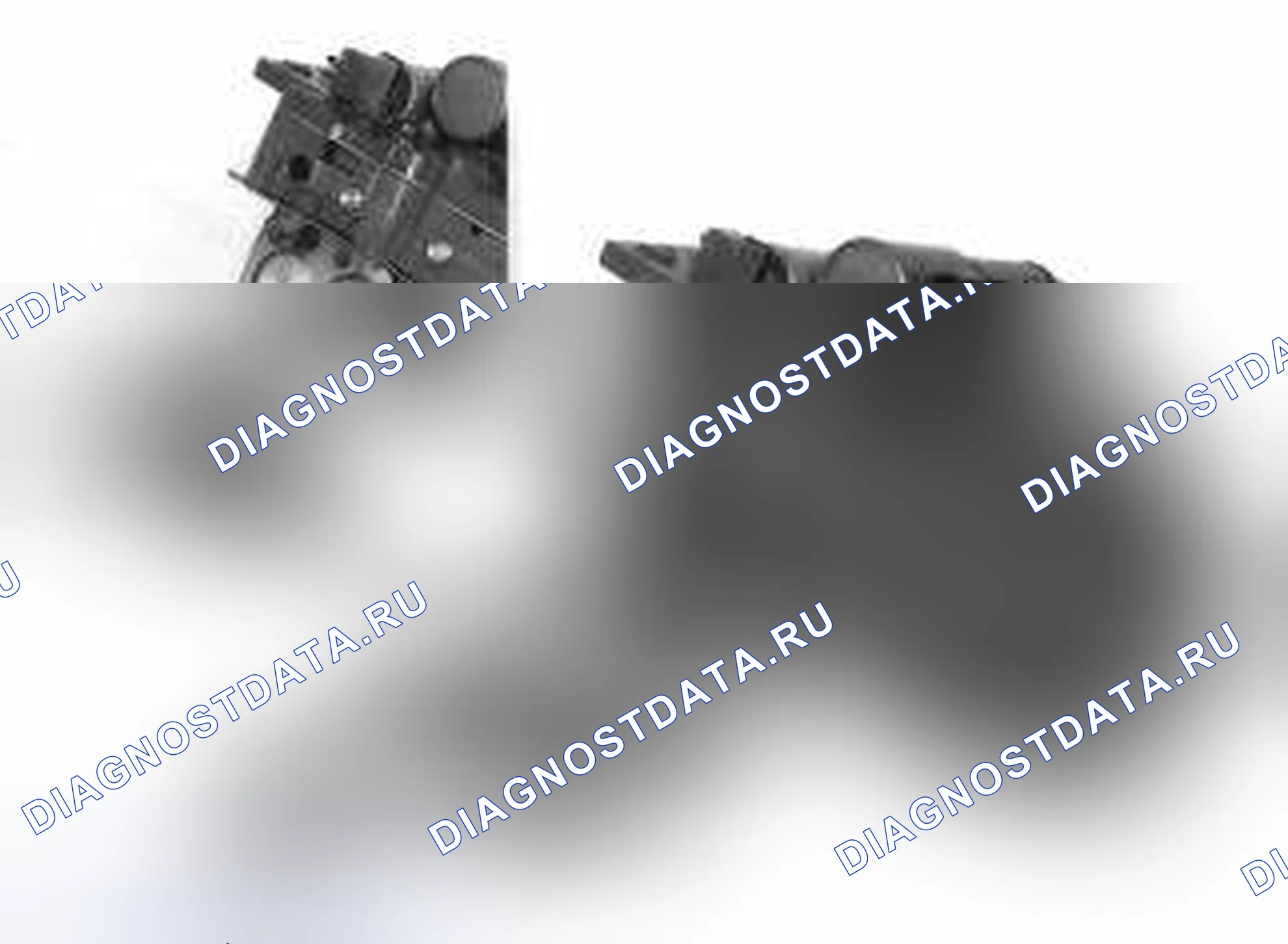Рис. 25: Переустановка поршней и пружин аккумулятора. Volvo S40 I рестайлинг