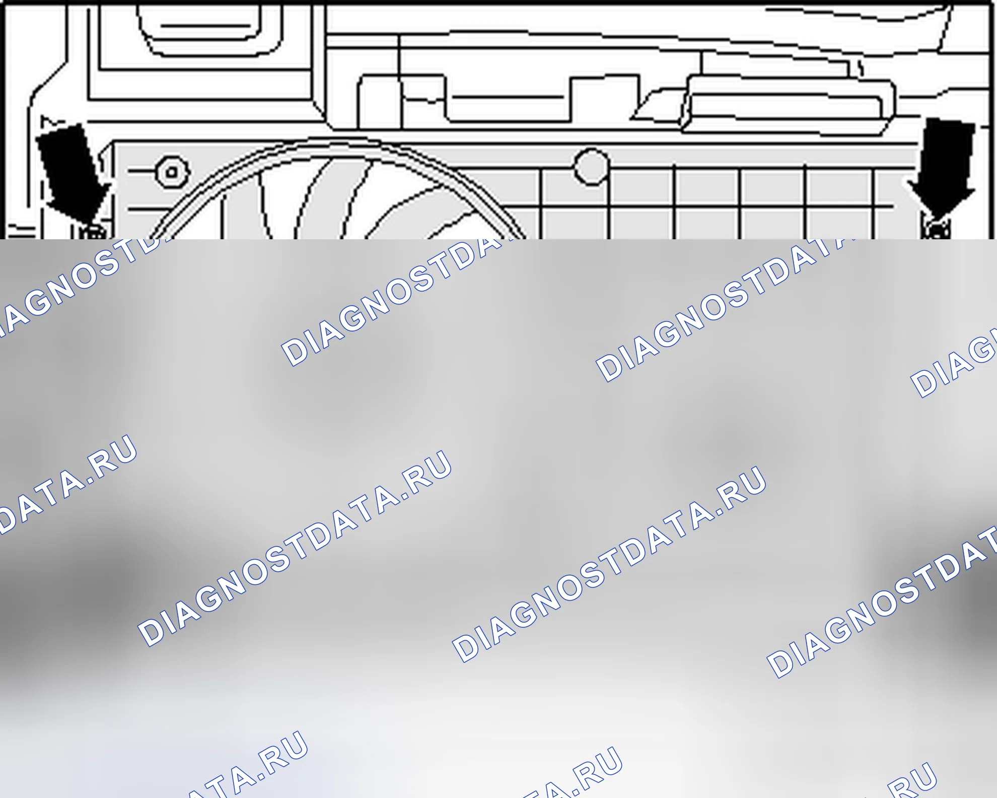 Рис. 47: КОЖУХ ВЕНТИЛЯТОРА И ВЕНТИЛЯТОР. Volkswagen Golf Mk7