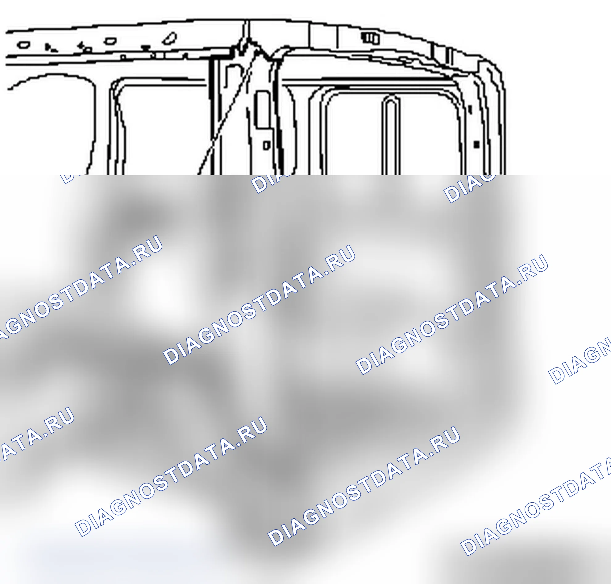 Замена внутренней части четвертой стойки (полная). Opel Vivaro A