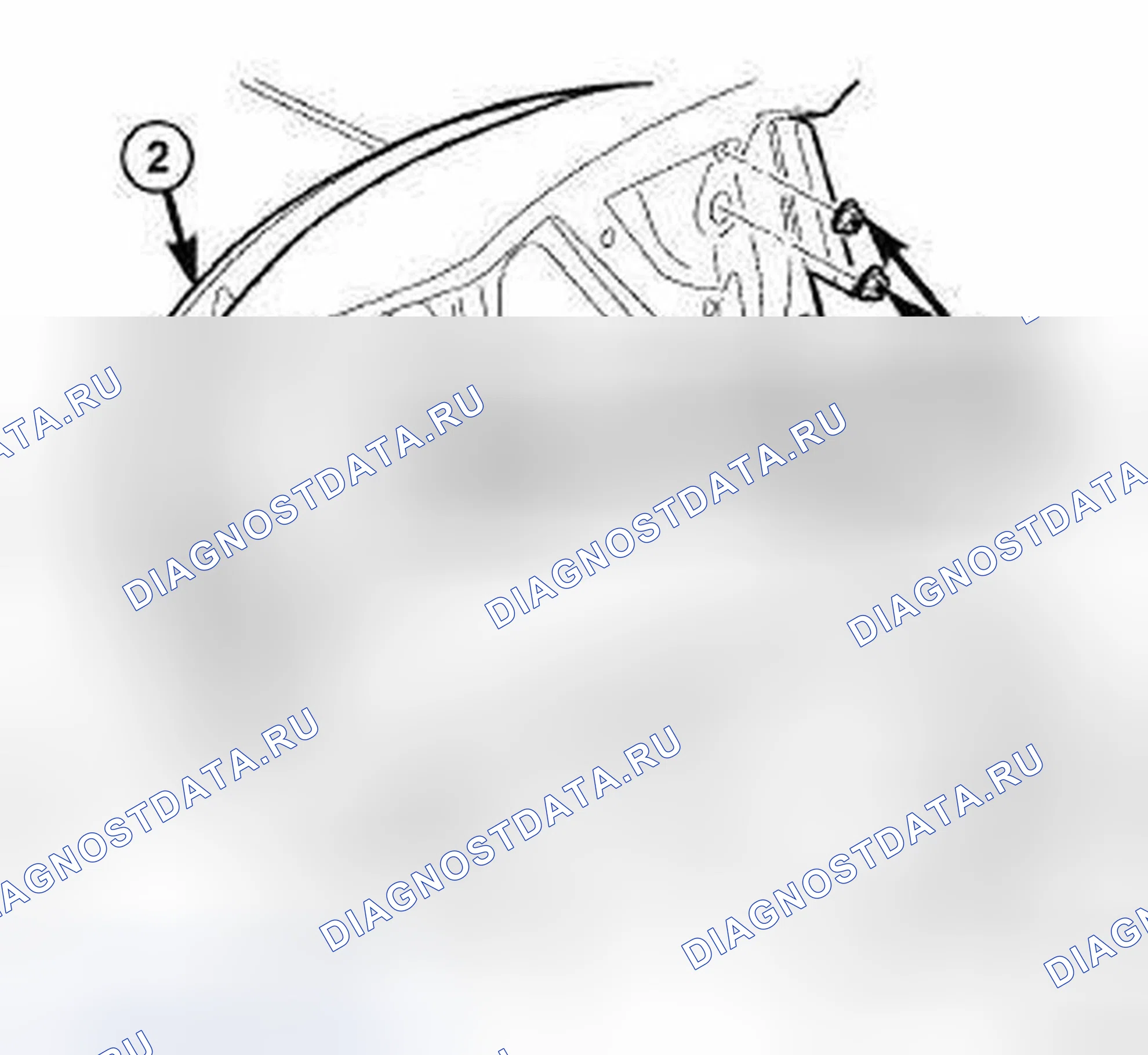Рис. 155: ДЕМОНТАЖ. Chrysler 200 I