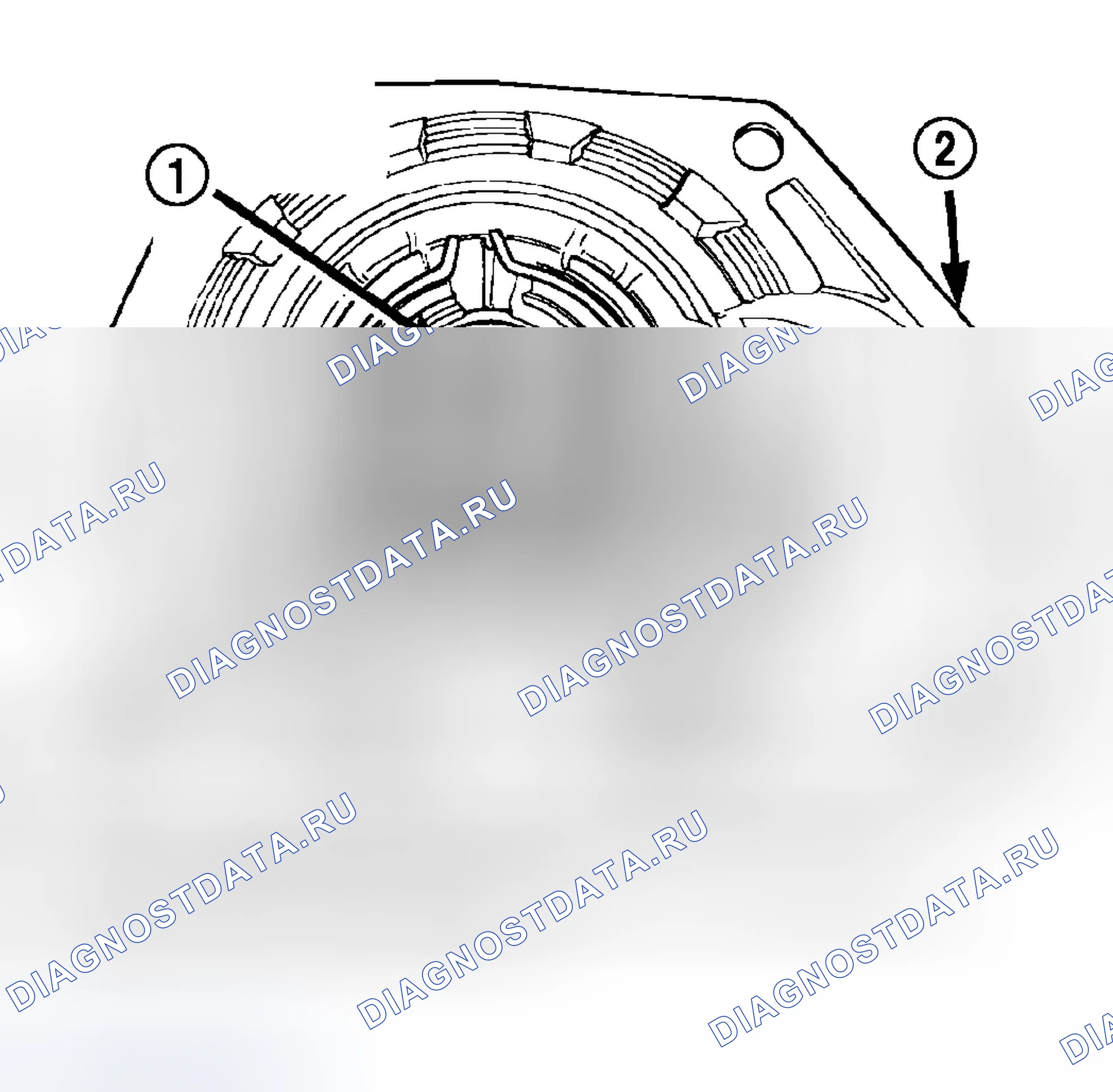 Рис. 276: ДЕМОНТАЖ. Dodge Pickup R1500 