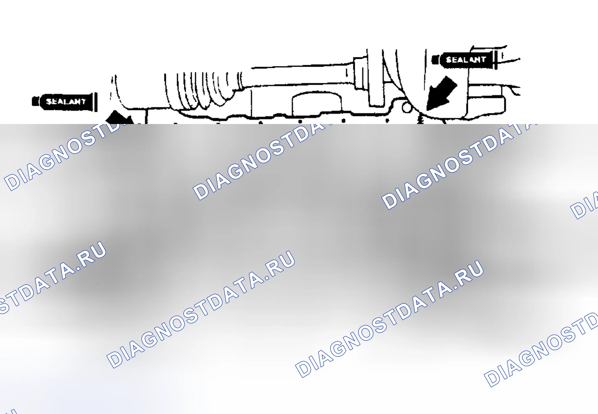 Рис. 19: MBSP (Main Подшипник support plate) установка примечание Zm. Mazda Protege BJ