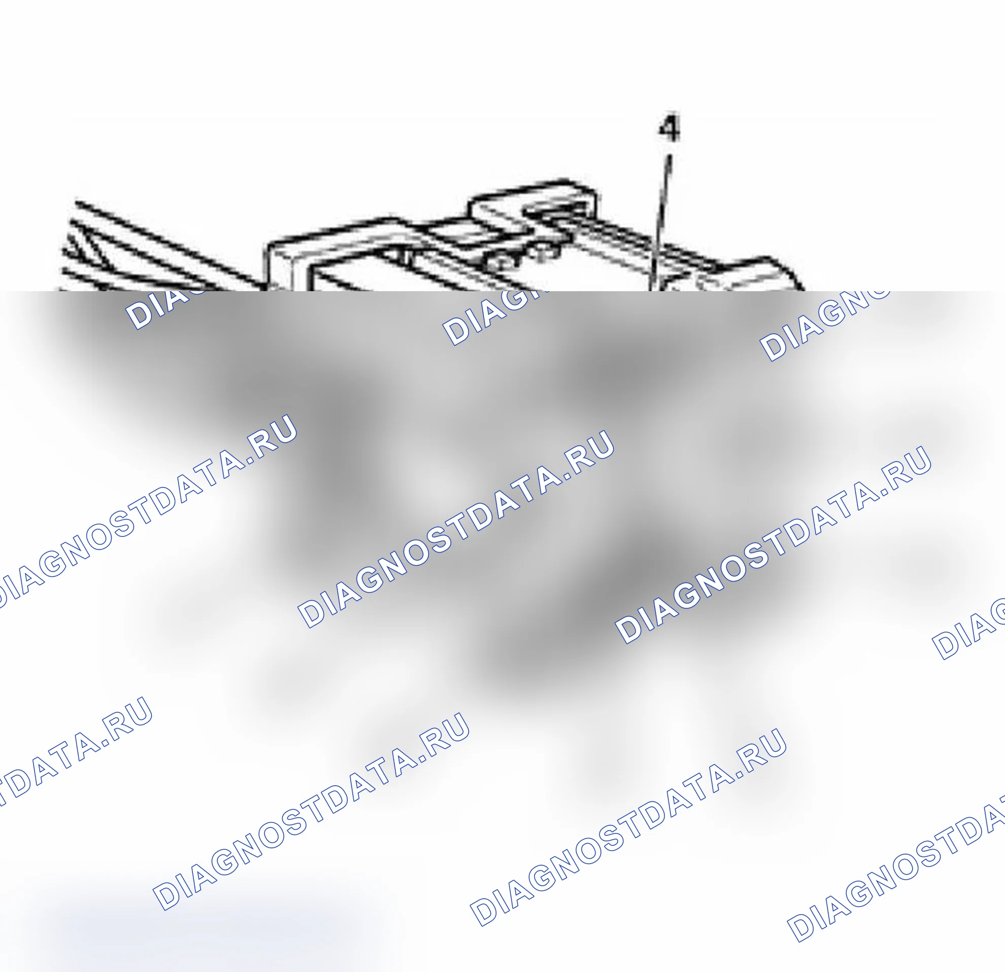 Рис. 388: Проверка подачи напряжения. Audi A4 B6