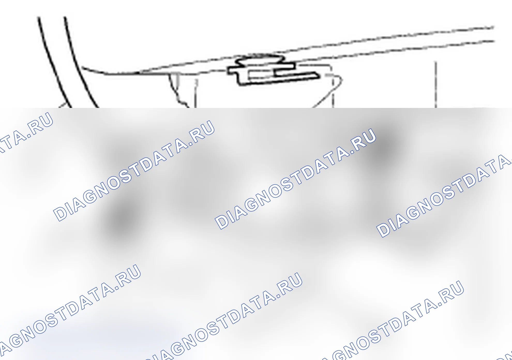 Рис. 11: Замена защелки капота. Acura MDX II