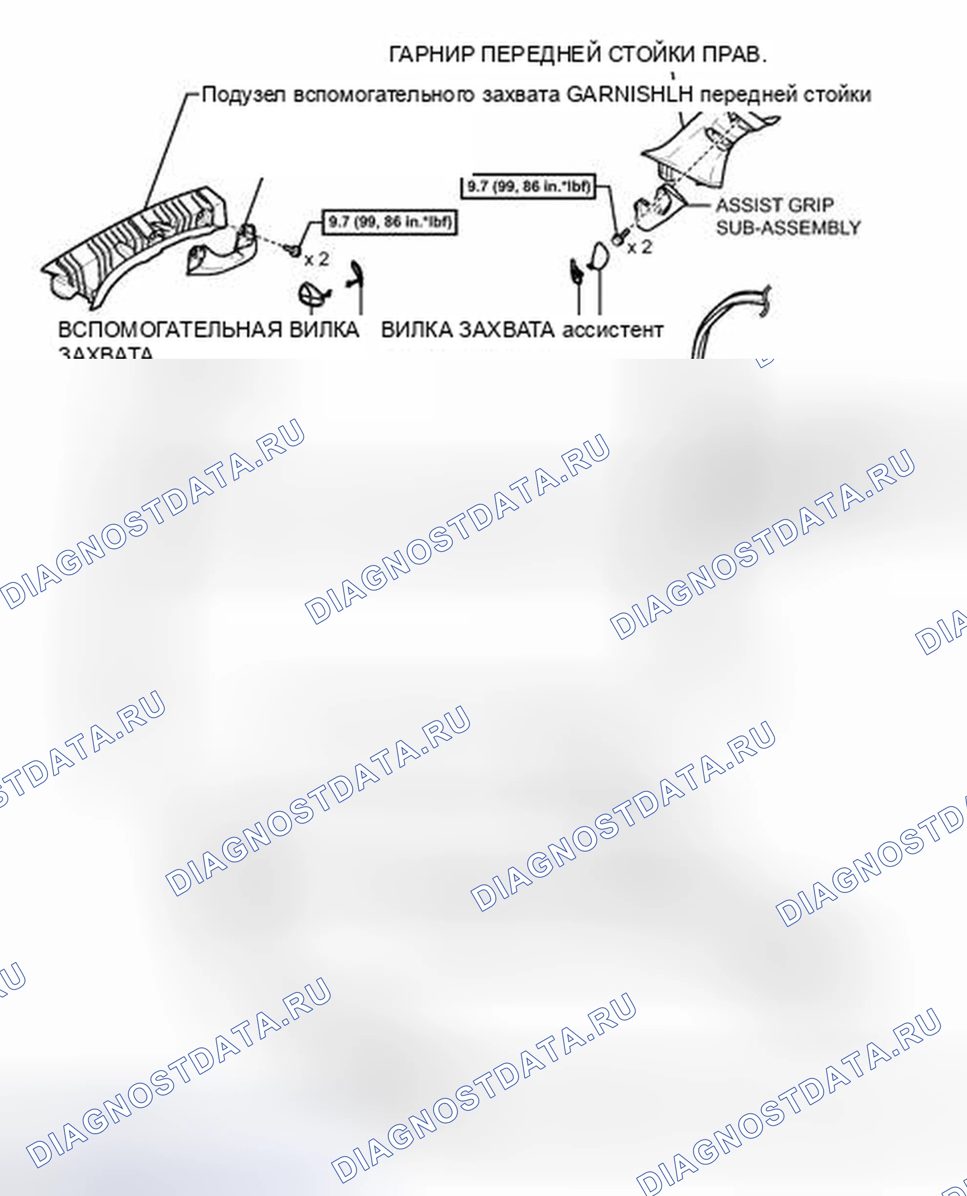 Рис. 48: ИЛЛЮСТРАЦИЯ. Toyota Sequoia II рестайлинг