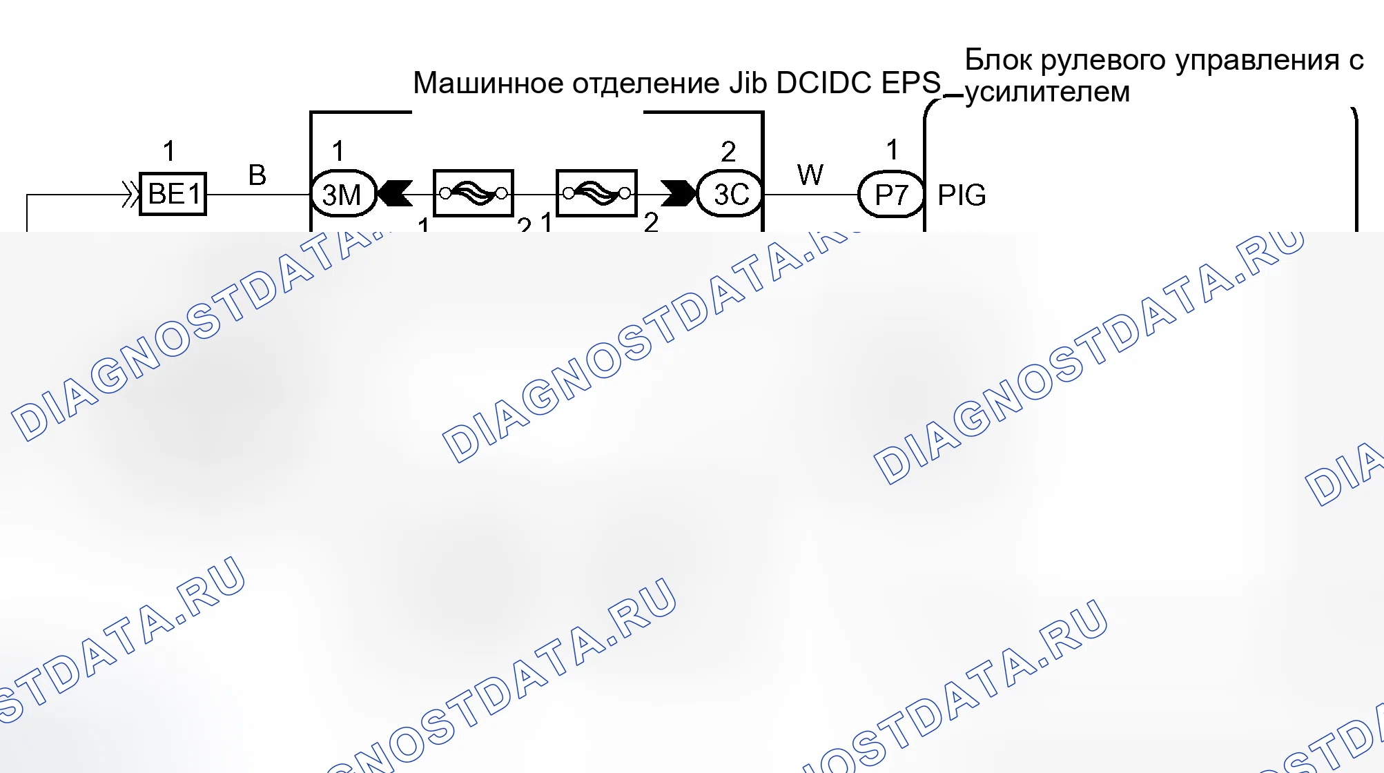 Рис. 27: электросхема. Toyota Prius II