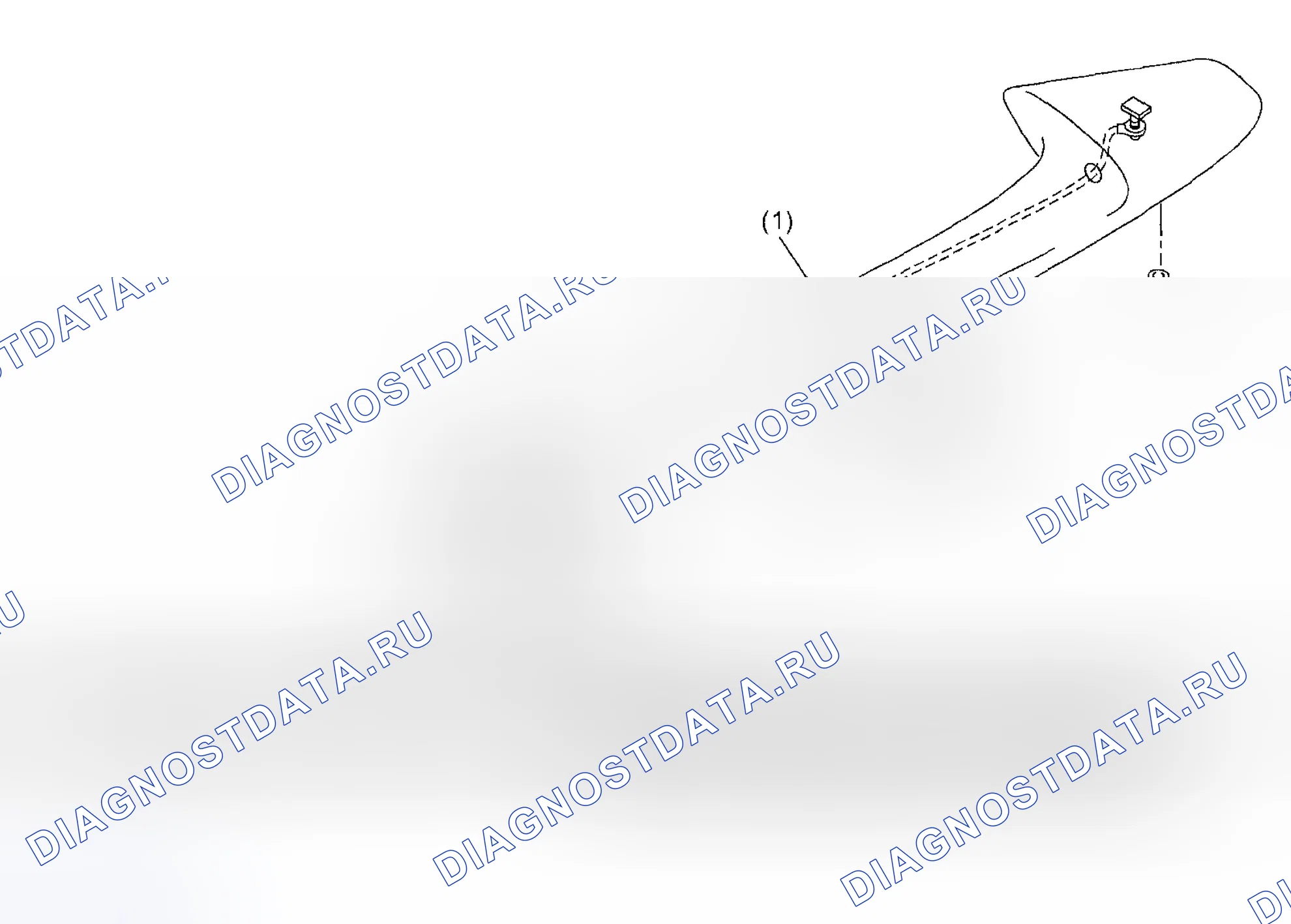Рис. 9: Задний спойлер. Subaru Impreza WRX GD/GG рестайлинг