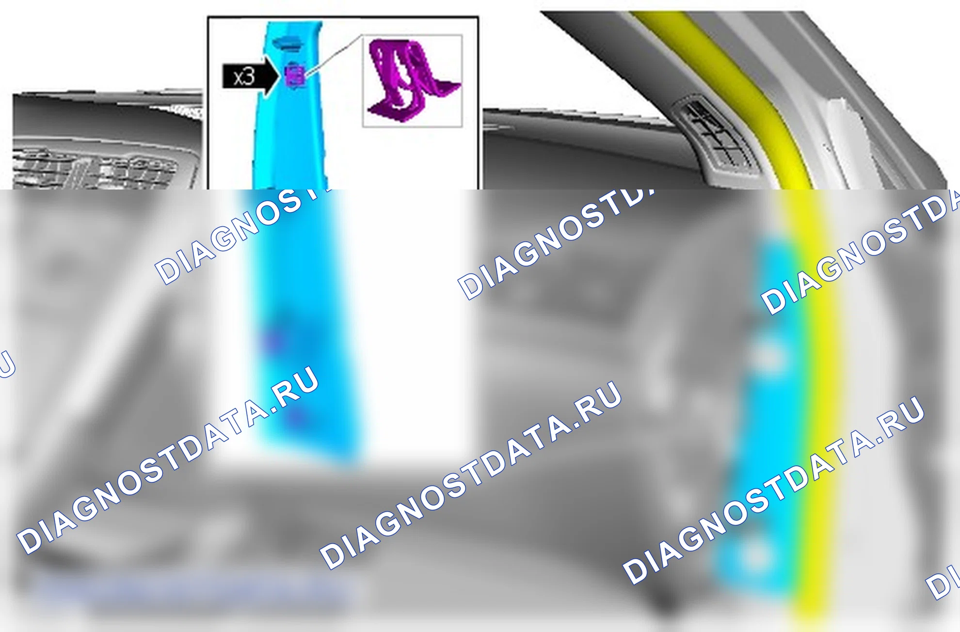 Обивка стойки A: описание и работа. Ford Mondeo V