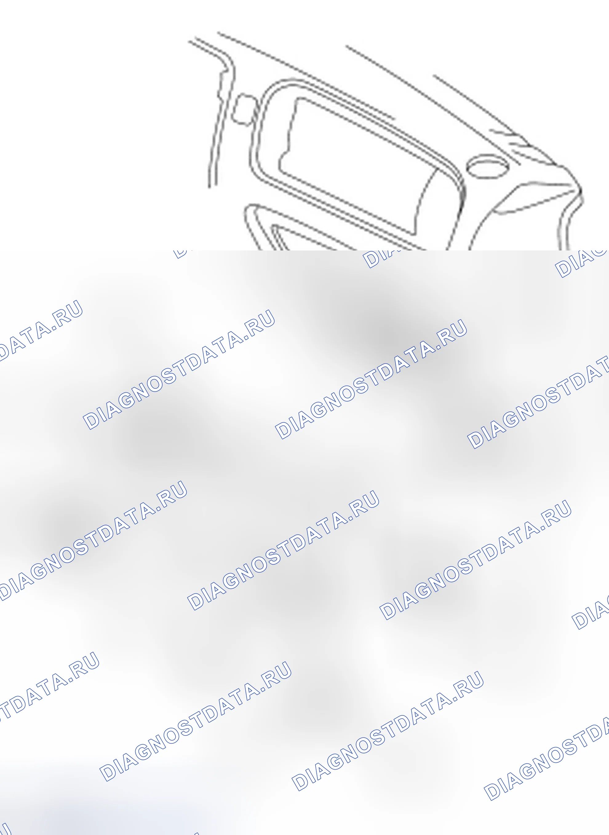 Рис. 33: Перчаточный отсек. Ford Ranger II