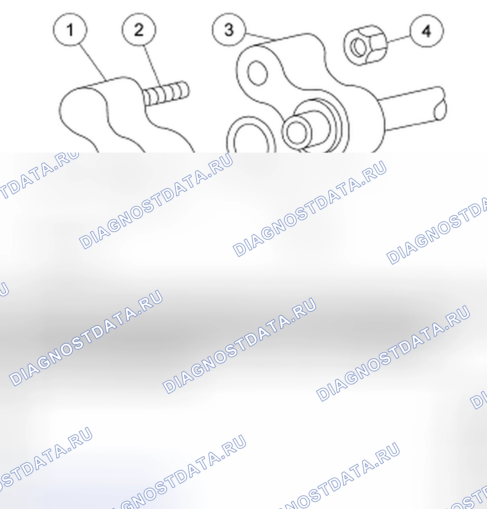 Рис. 54: Фитинг линии A / C (арахис). Hyundai Matrix I рестайлинг