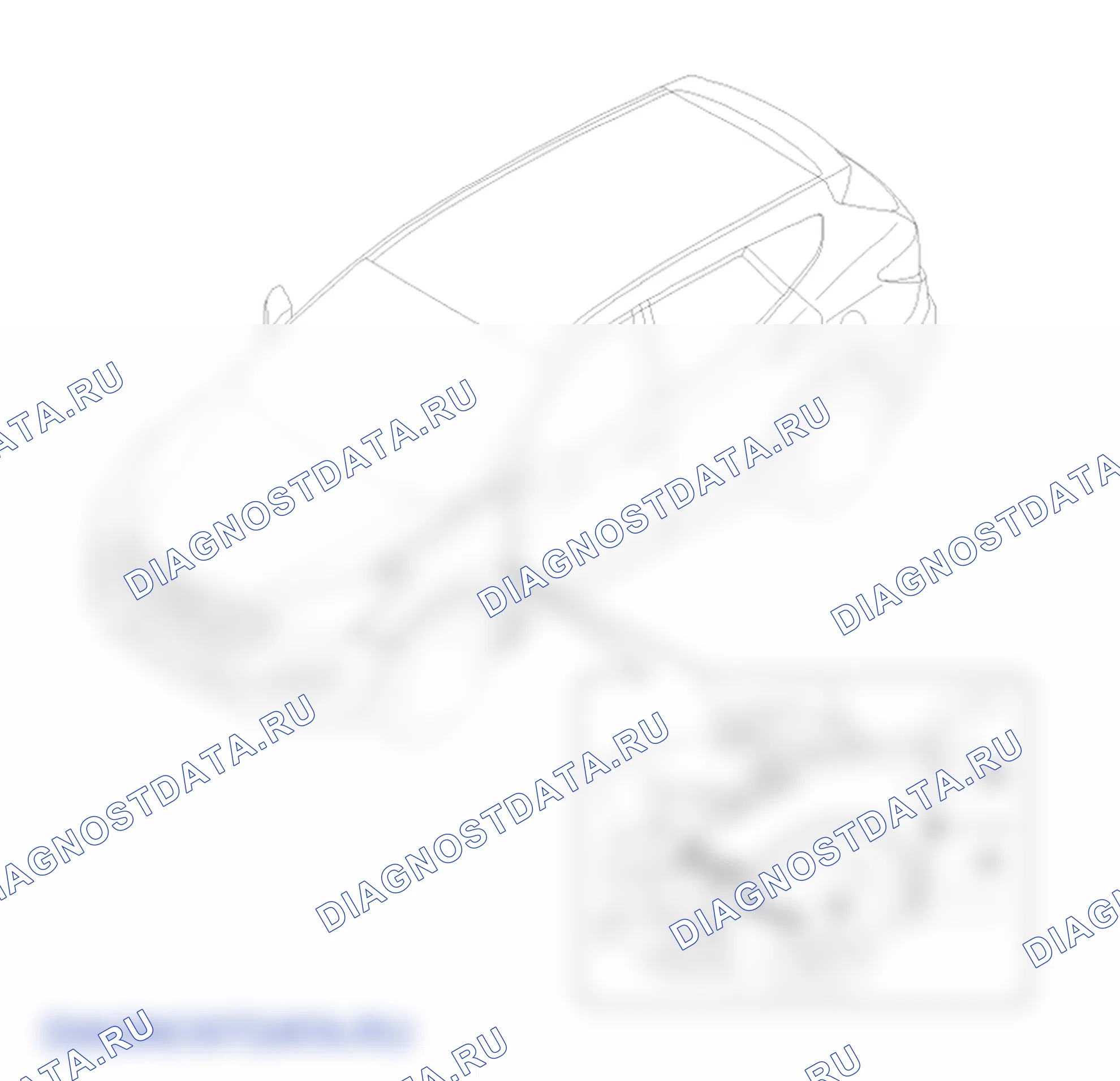 Компоненты и их расположение. Hyundai Santafe Sport DMA