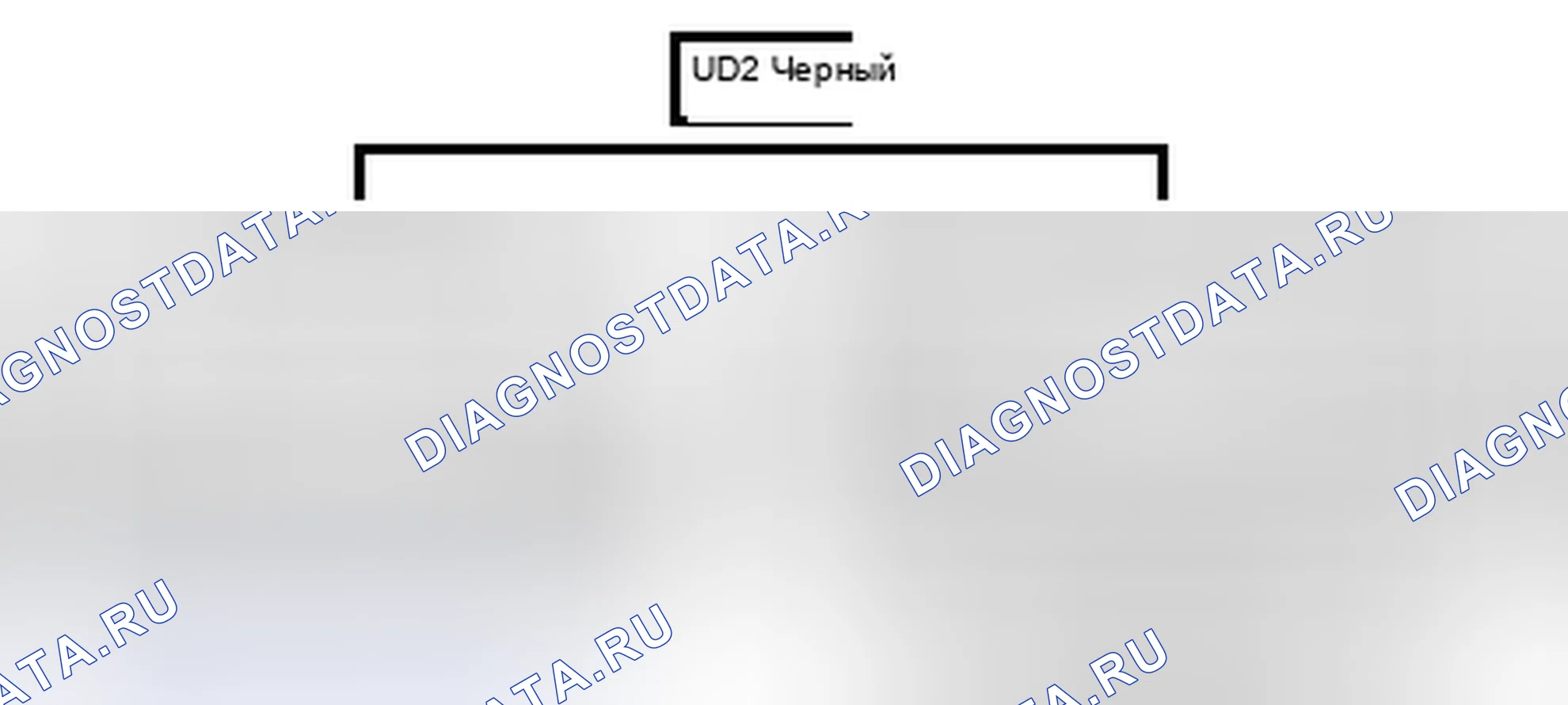 Рис. 813: Вид разъема с торца (UD2). Toyota Sienna III