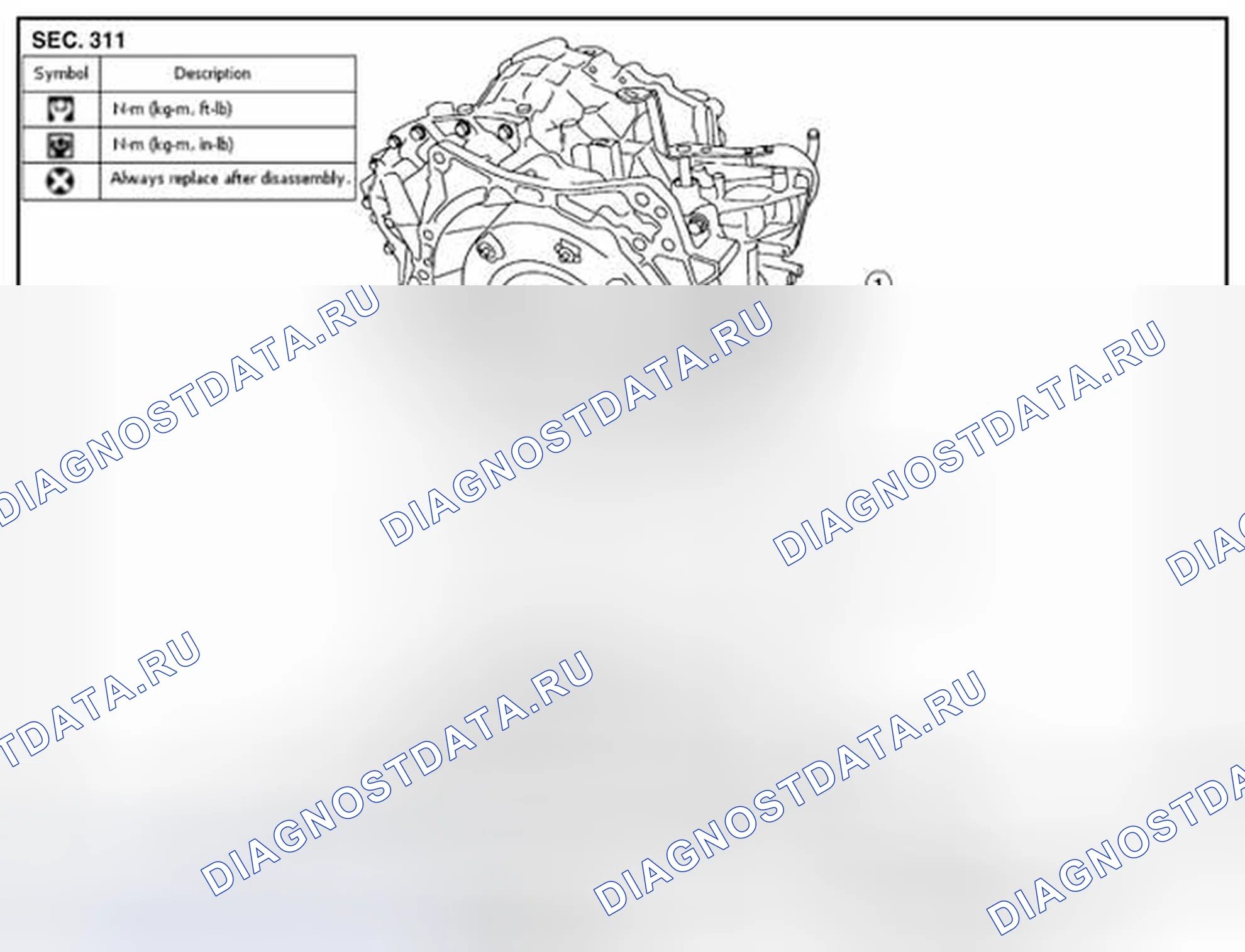 Рис. 37: КОМПОНЕНТЫ. Nissan Sentra B16 рестайлинг
