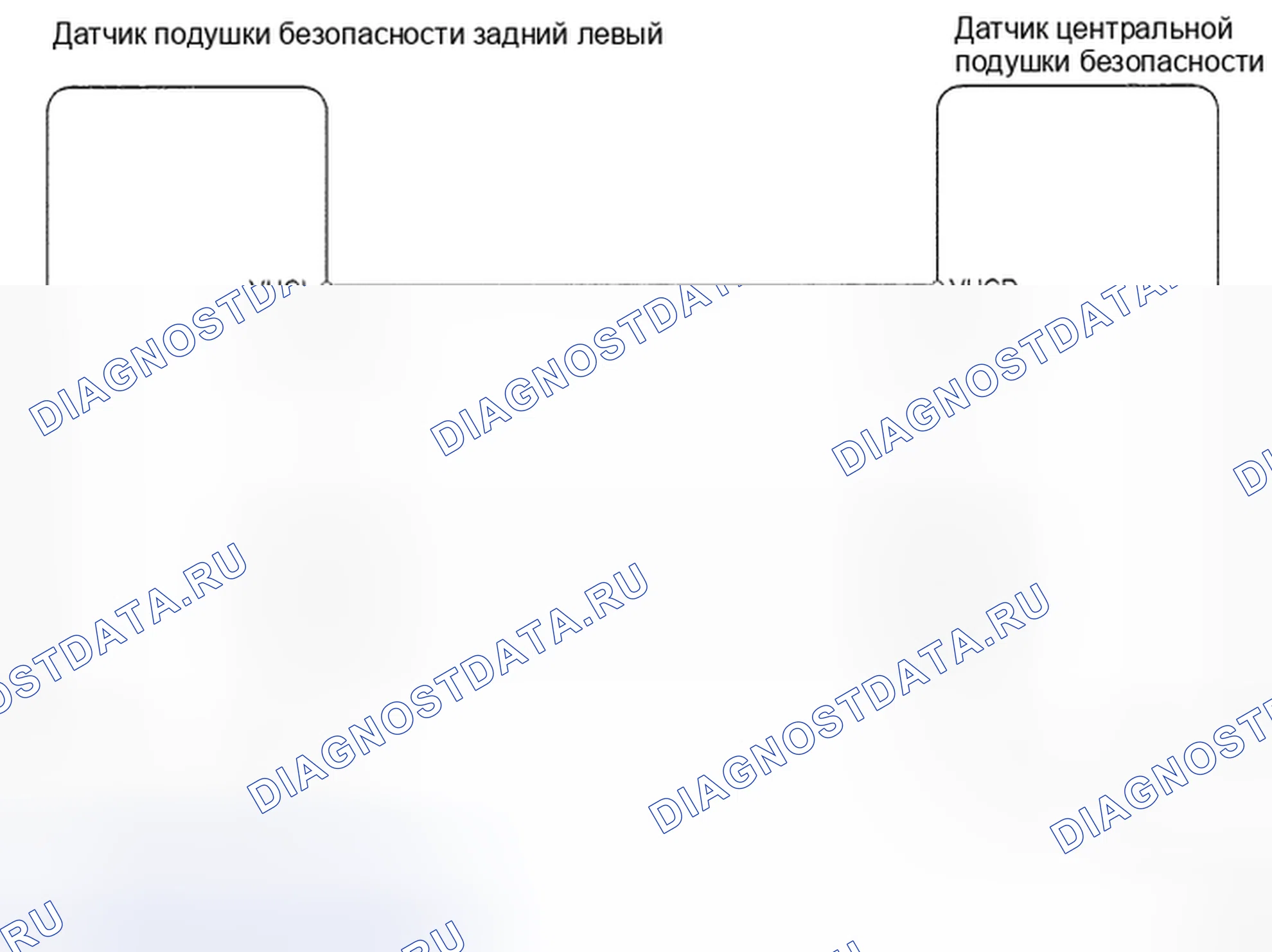 Рис. 28: Датчик подушки безопасности со стороны водителя Lh - электросхема. Toyota Prius II рестайлинг