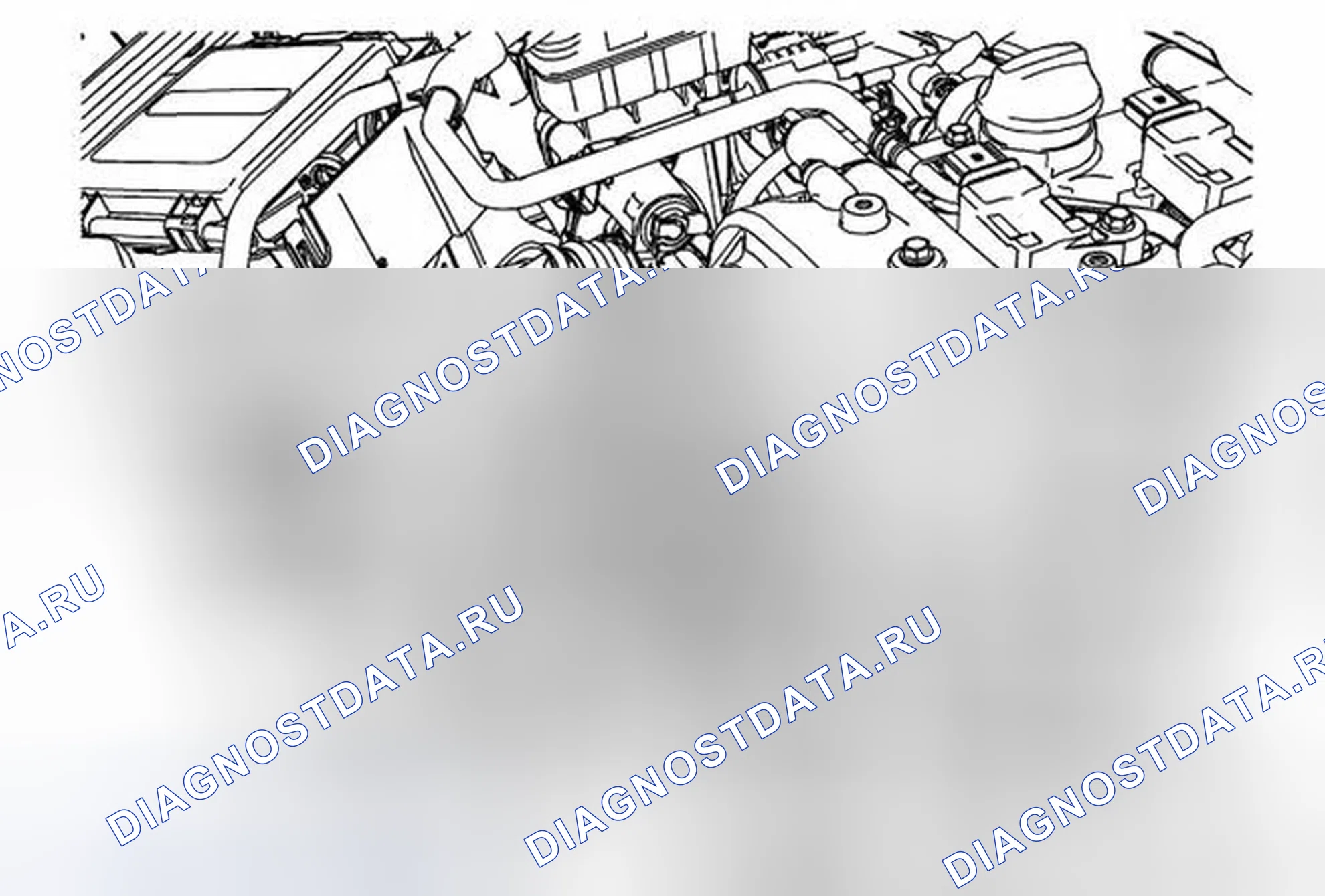 Рис. 60: Замена датчика давления и температуры всасываемого воздуха (LTG). Cadillac ATS I