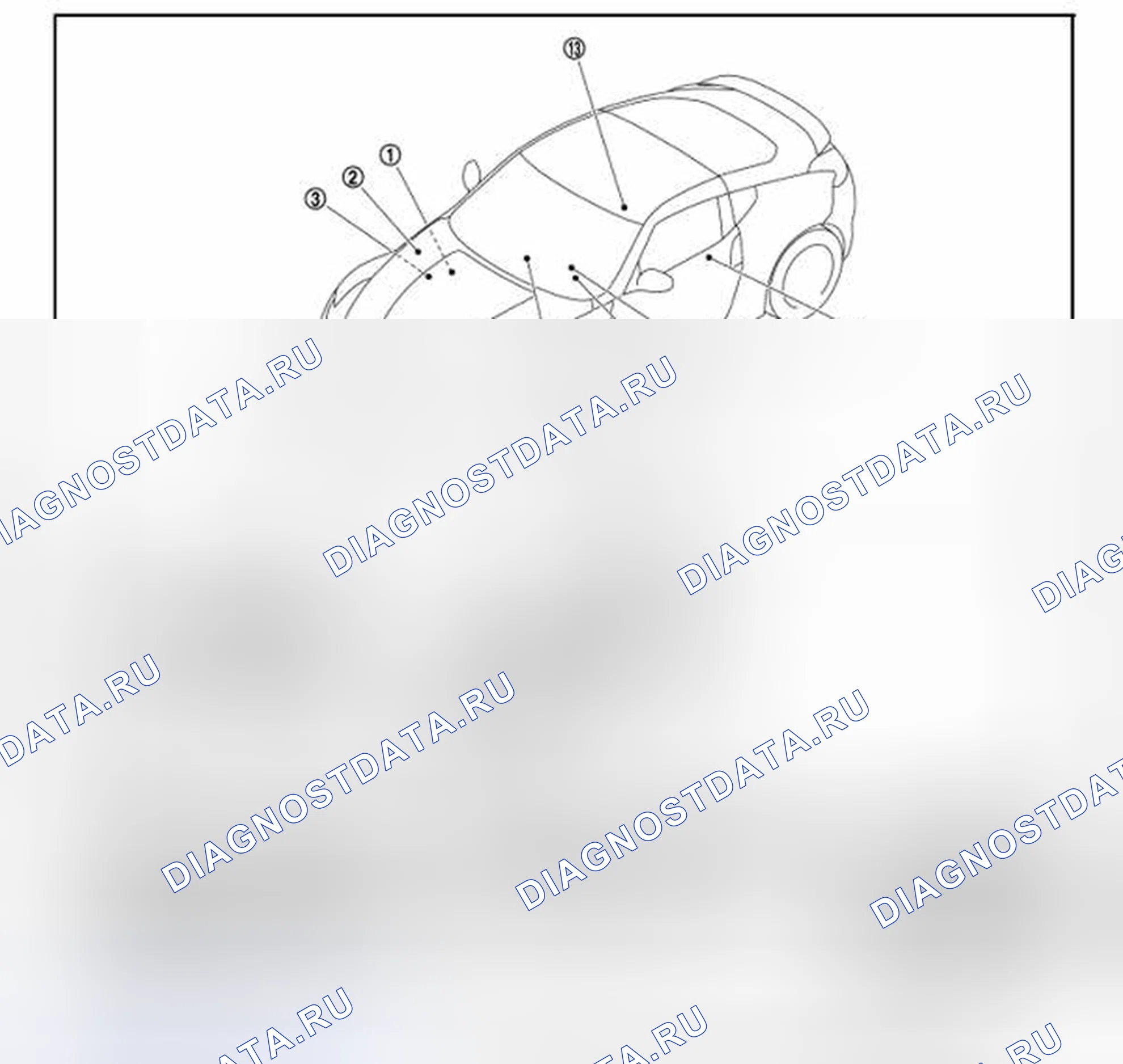 Рис. 20: УПРАВЛЕНИЕ ОСВЕЩЕНИЕМ РАСХОДОМЕРА: расположение компонентов. Nissan 370Z I рестайлинг