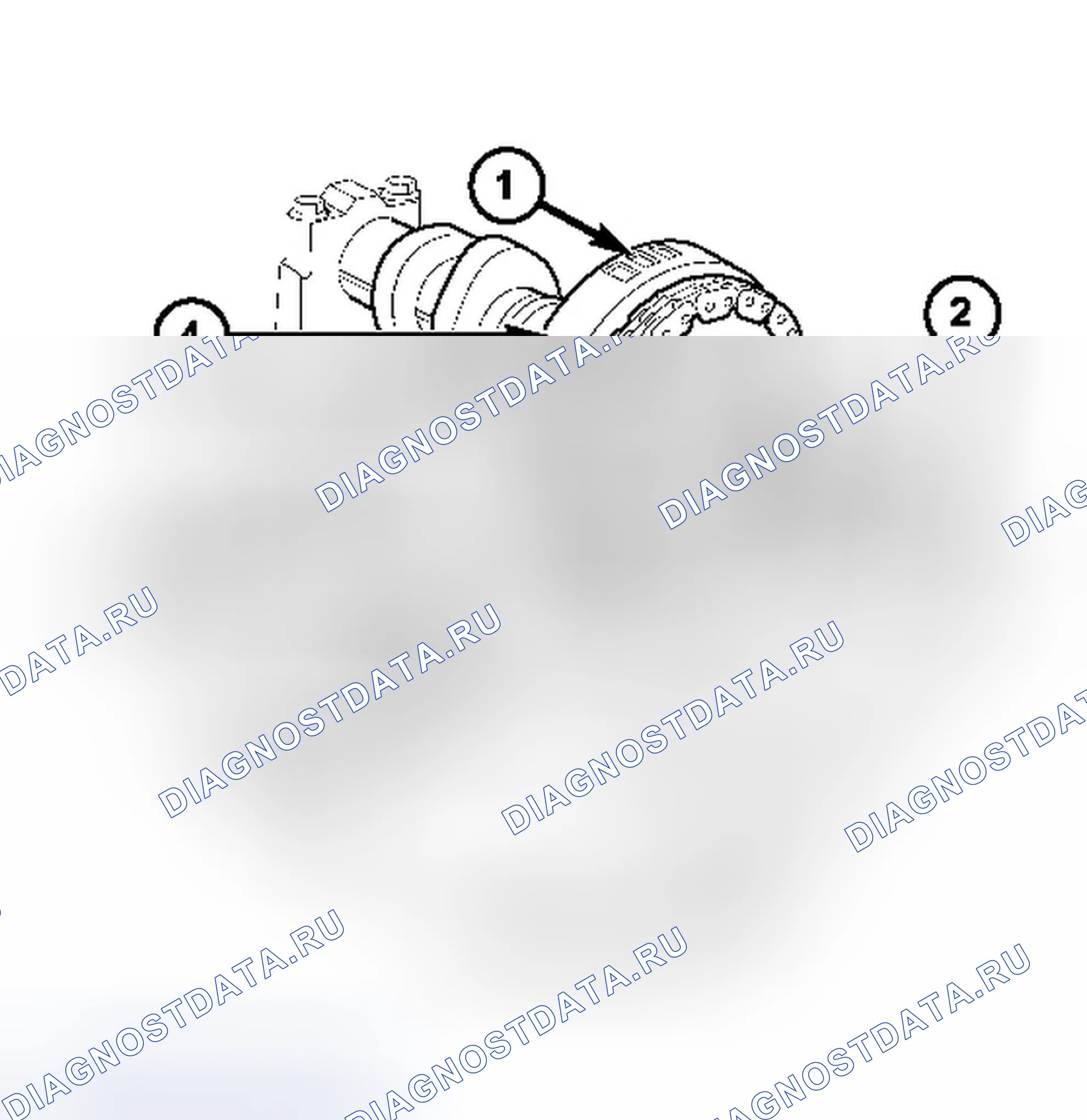 Рис. 14: 4.7л В-8. Dodge Dakota III