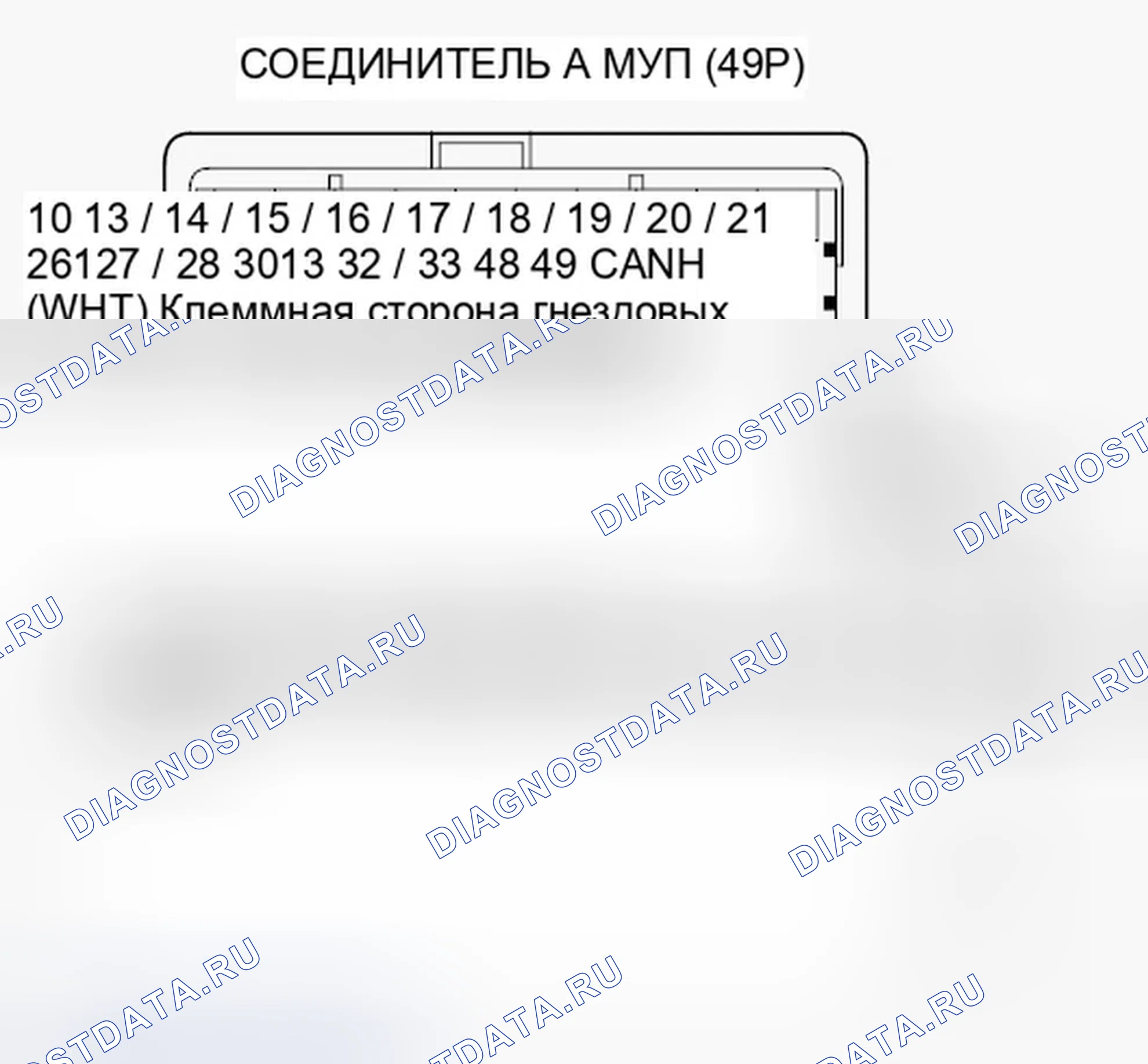 Рис. 223: расшифровка кода ошибки U0114: Неисправность F-CAN (блок управления блок управления силовым агрегатом (PCM) (блок управления силовым агрегатом)-Vtm-4). Honda Pilot II