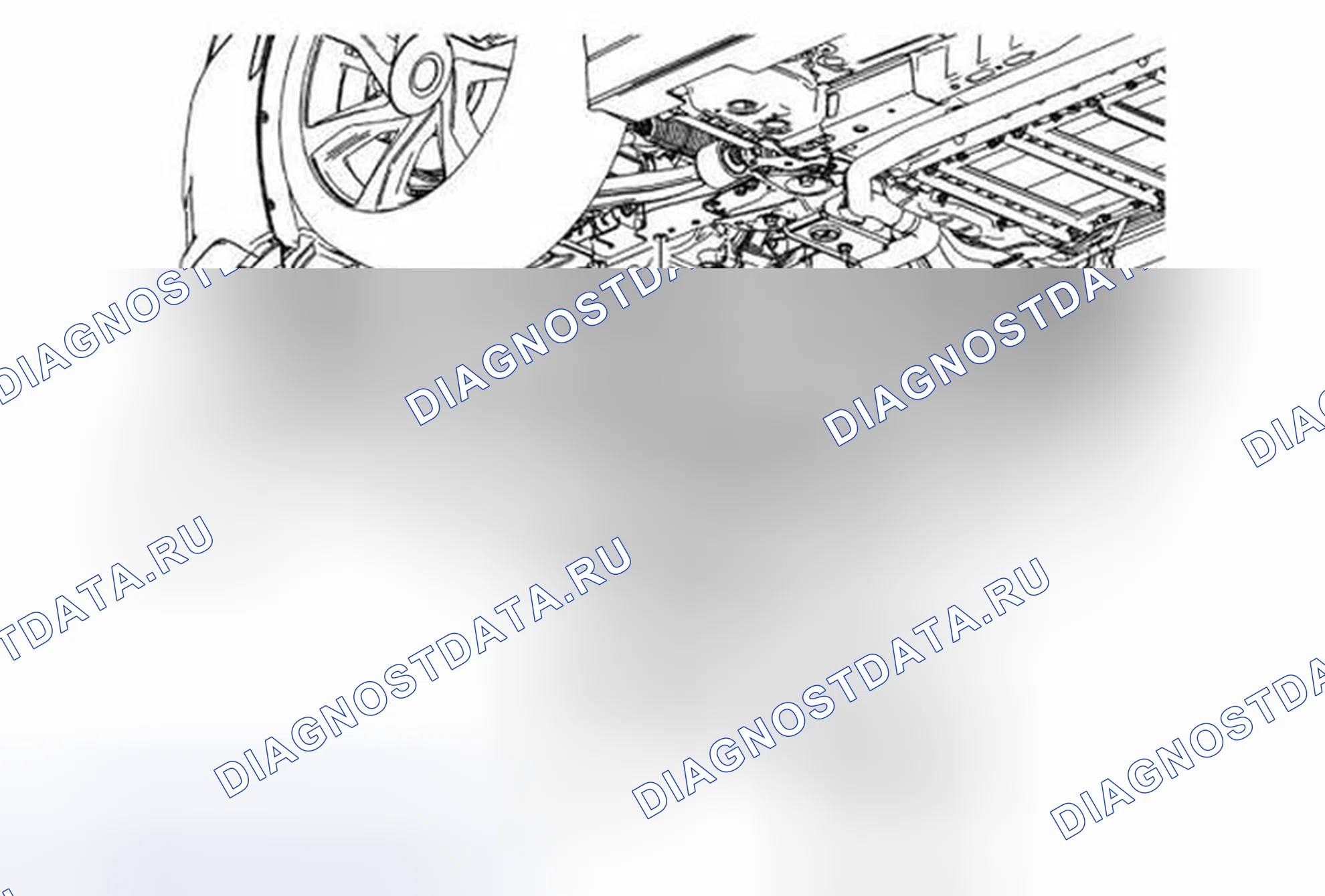 Рис. 1: Замена подкоса. Cadillac ELR I