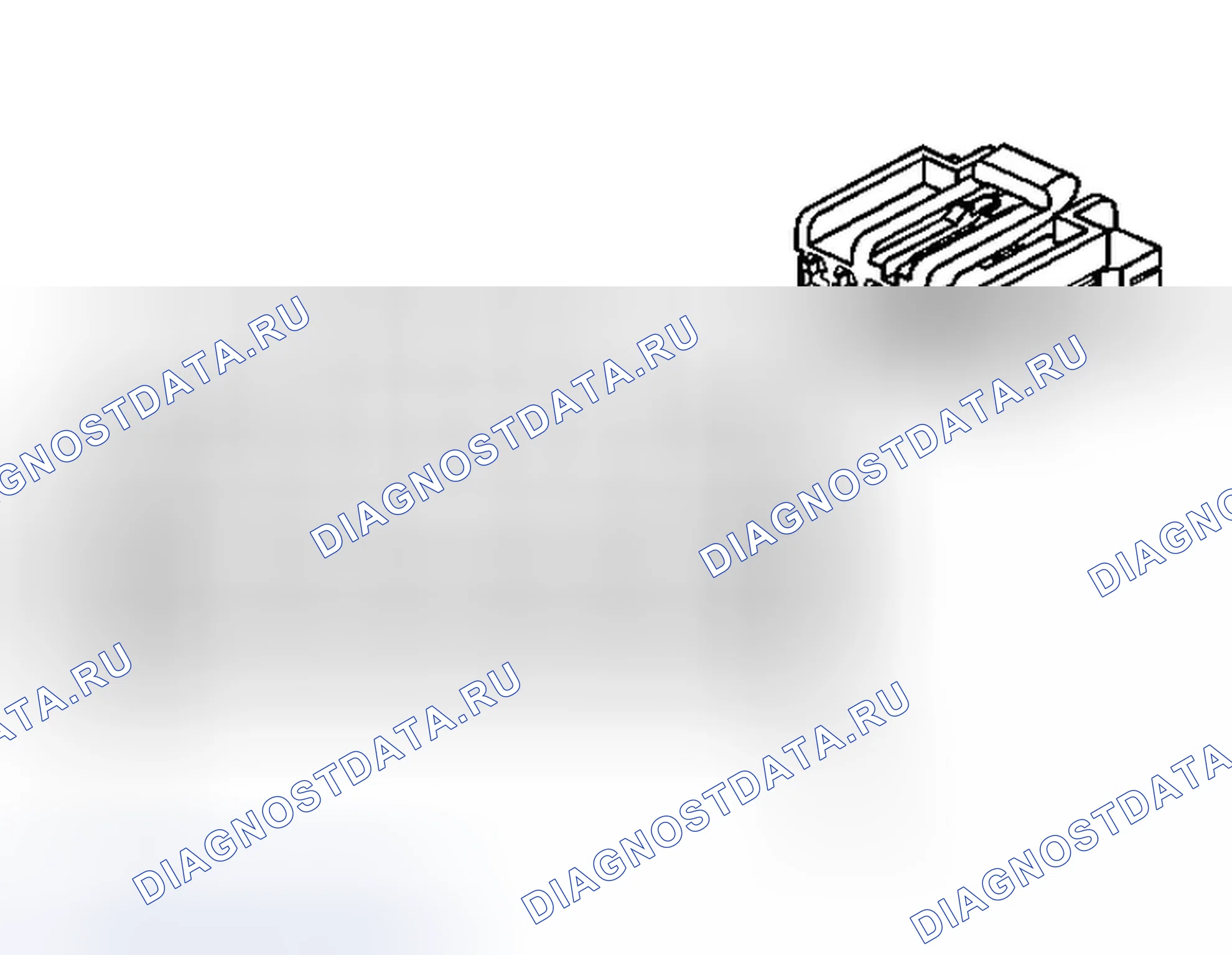 Рис. 4: Сборка электронных регулируемых педалей (EAP). Chevrolet TrailBlazer I рестайлинг