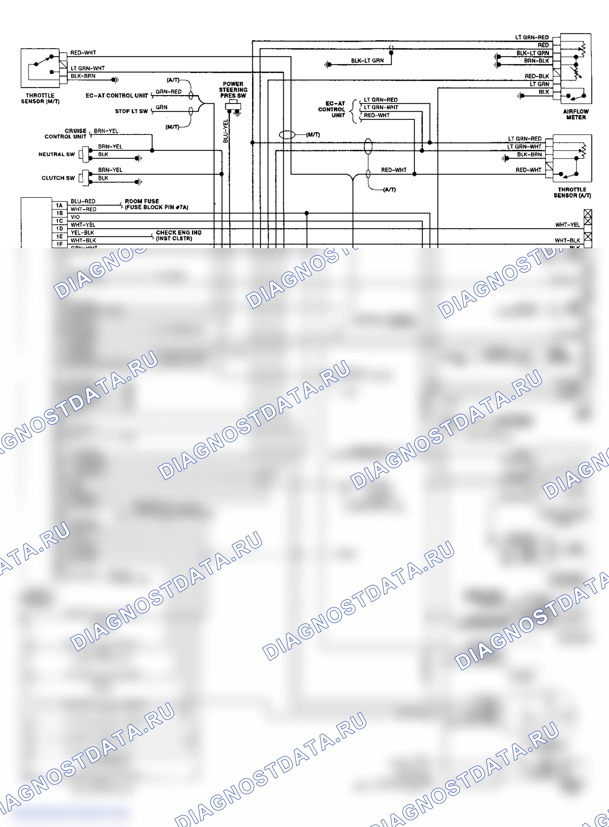 Wiring Diagram (Protege 2WD & 323). Mazda Demio IDJ