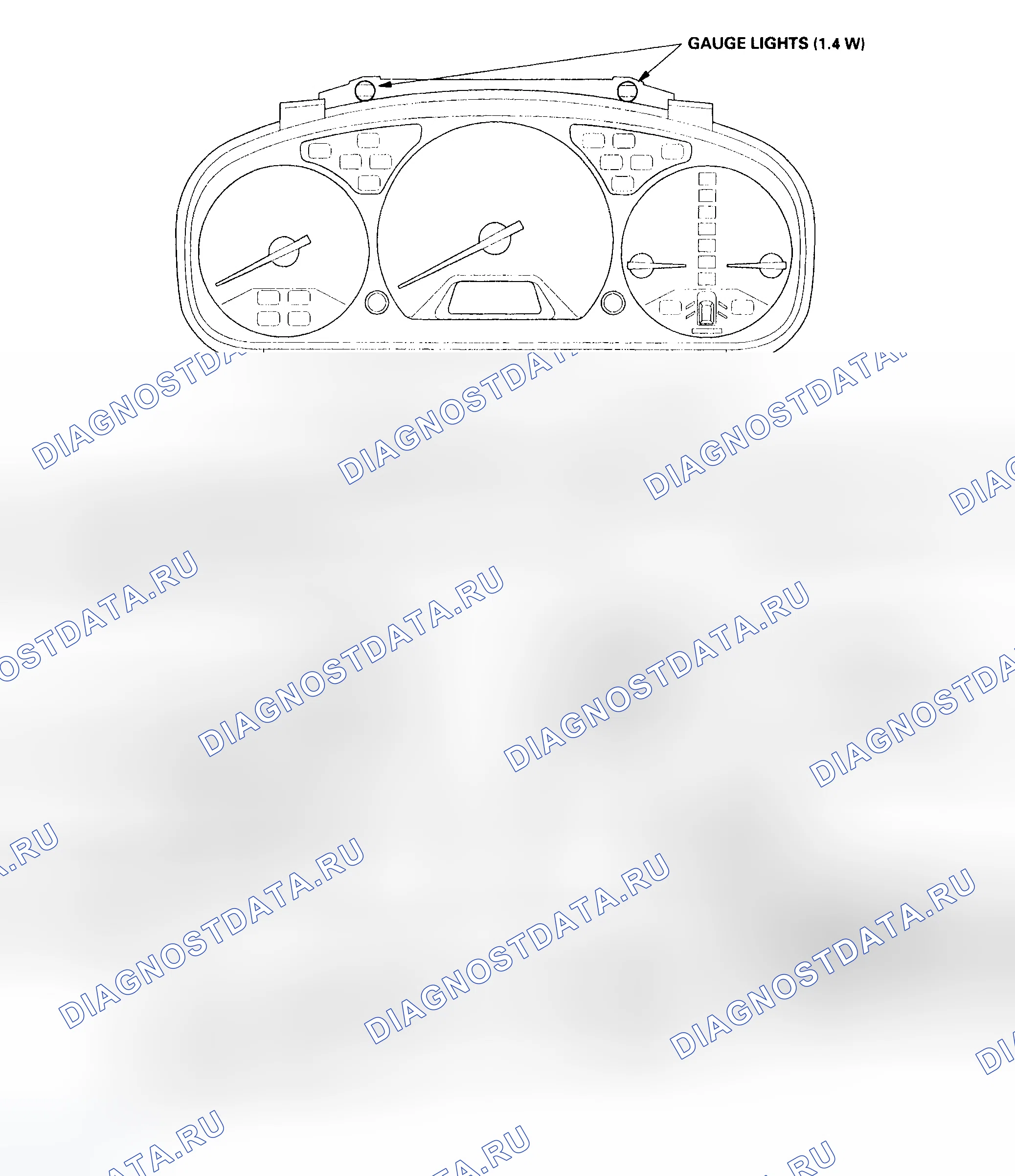 Рис. 3: Замена колбы датчика. Honda Odyssey II