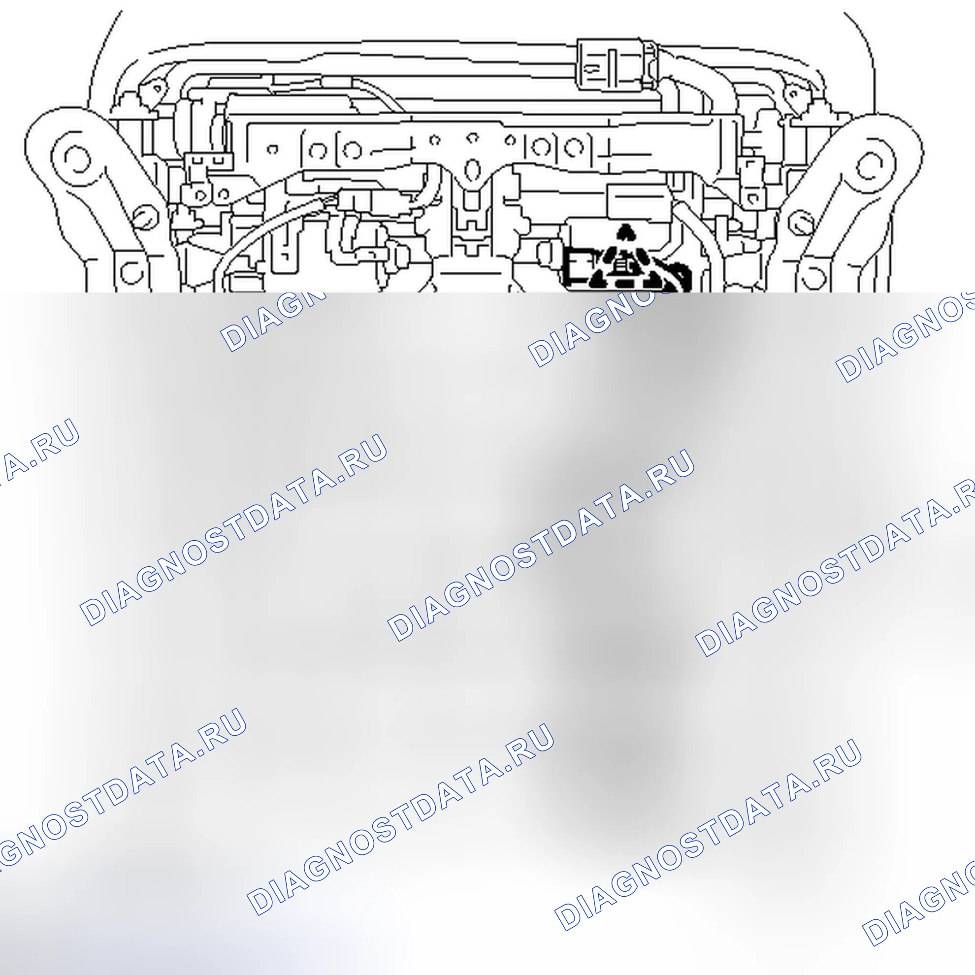 Рис. 353: ДЕМОНТАЖ. Toyota Camry XV40 рестайлинг
