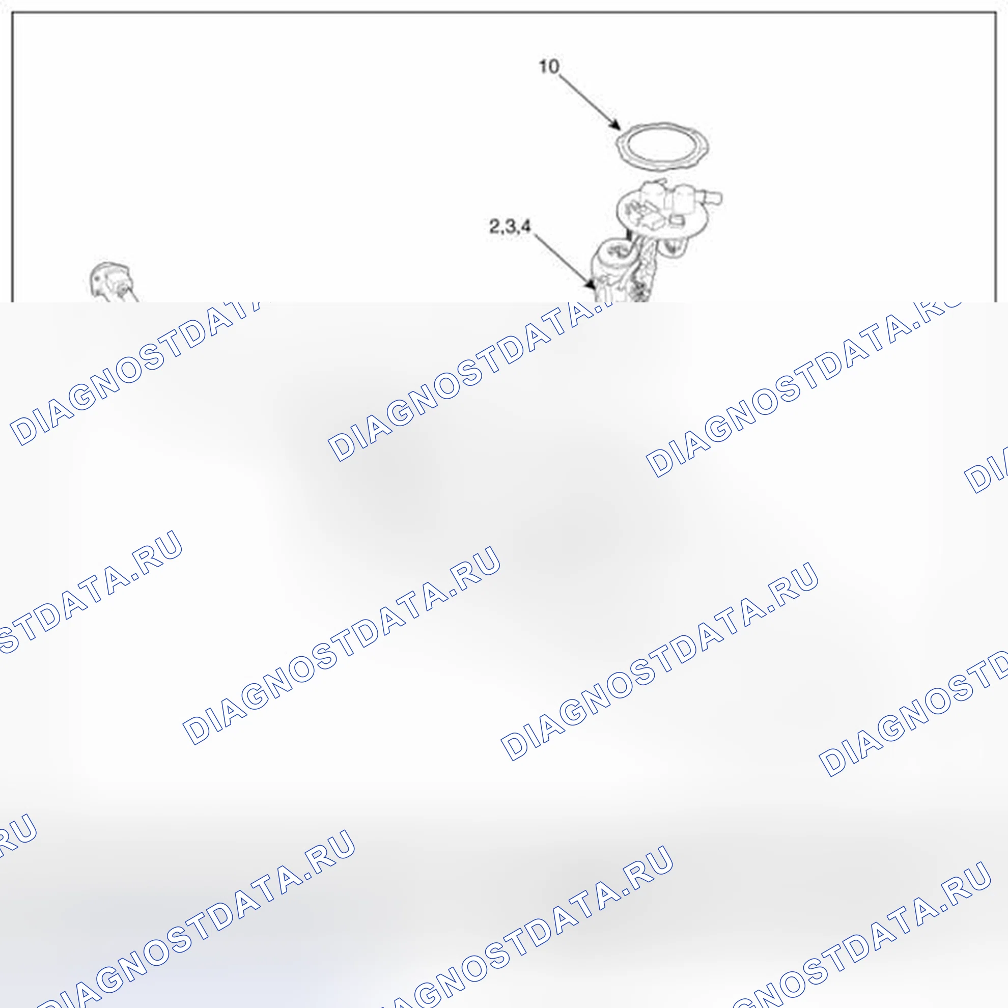 Рис. 1: Расположение компонентов. BMW 6 серия F06/F13/F12